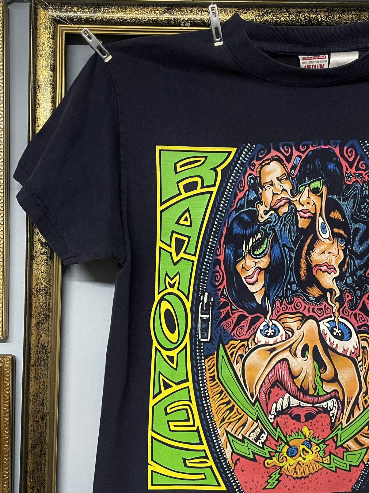 Band Tees Vintage Og 1995 ‘Ramones’ Acid Eaters Rare Art Graphic Band Size US M / EU 48-50 / 2 - 3 Thumbnail