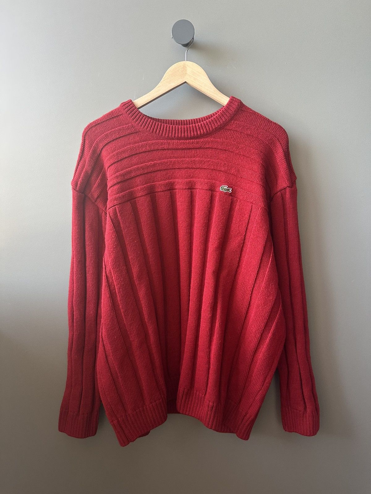 Lacoste Lacoste Knit Wool Acrylic Sweater Size 8 Size US XL / EU 56 / 4 - 1 Thumbnail