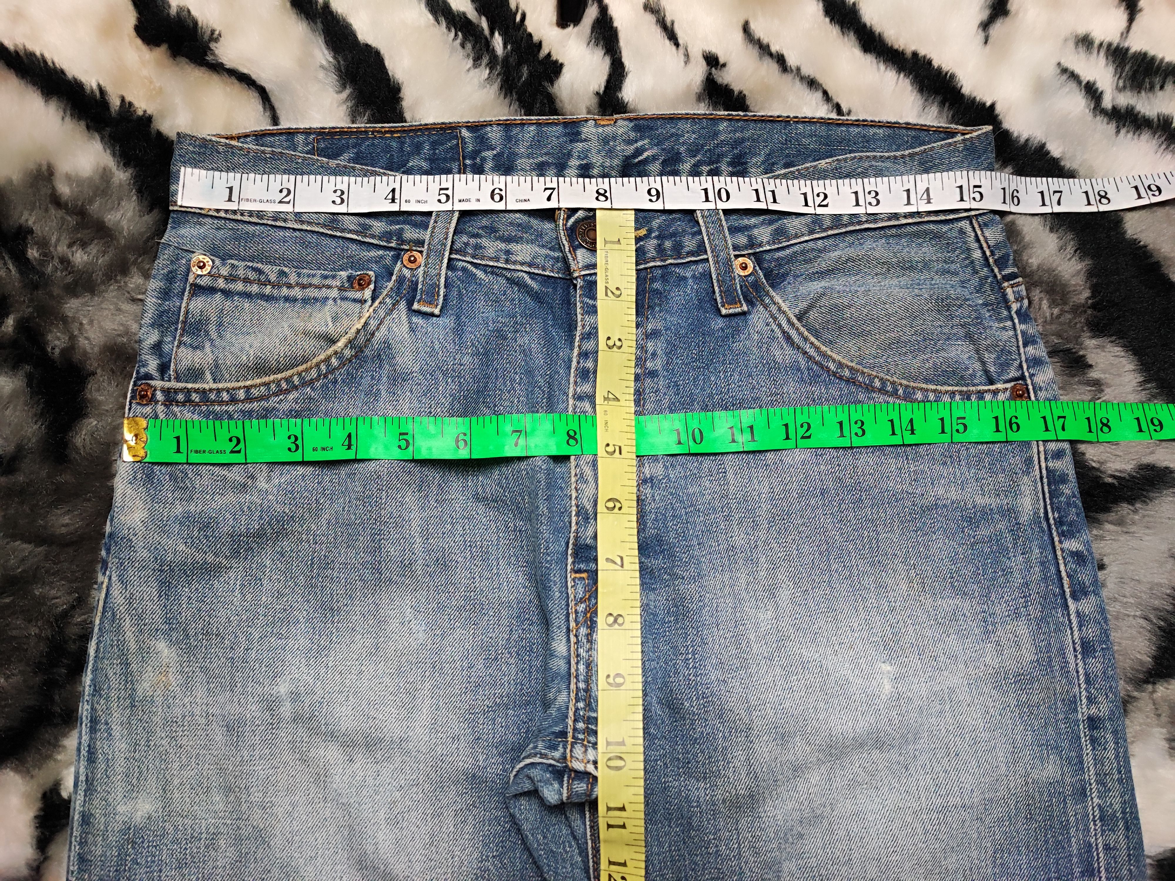 Levi's Levis 507 Flare Distressed Vintage Denim Size US 30 / EU 46 - 4 Thumbnail