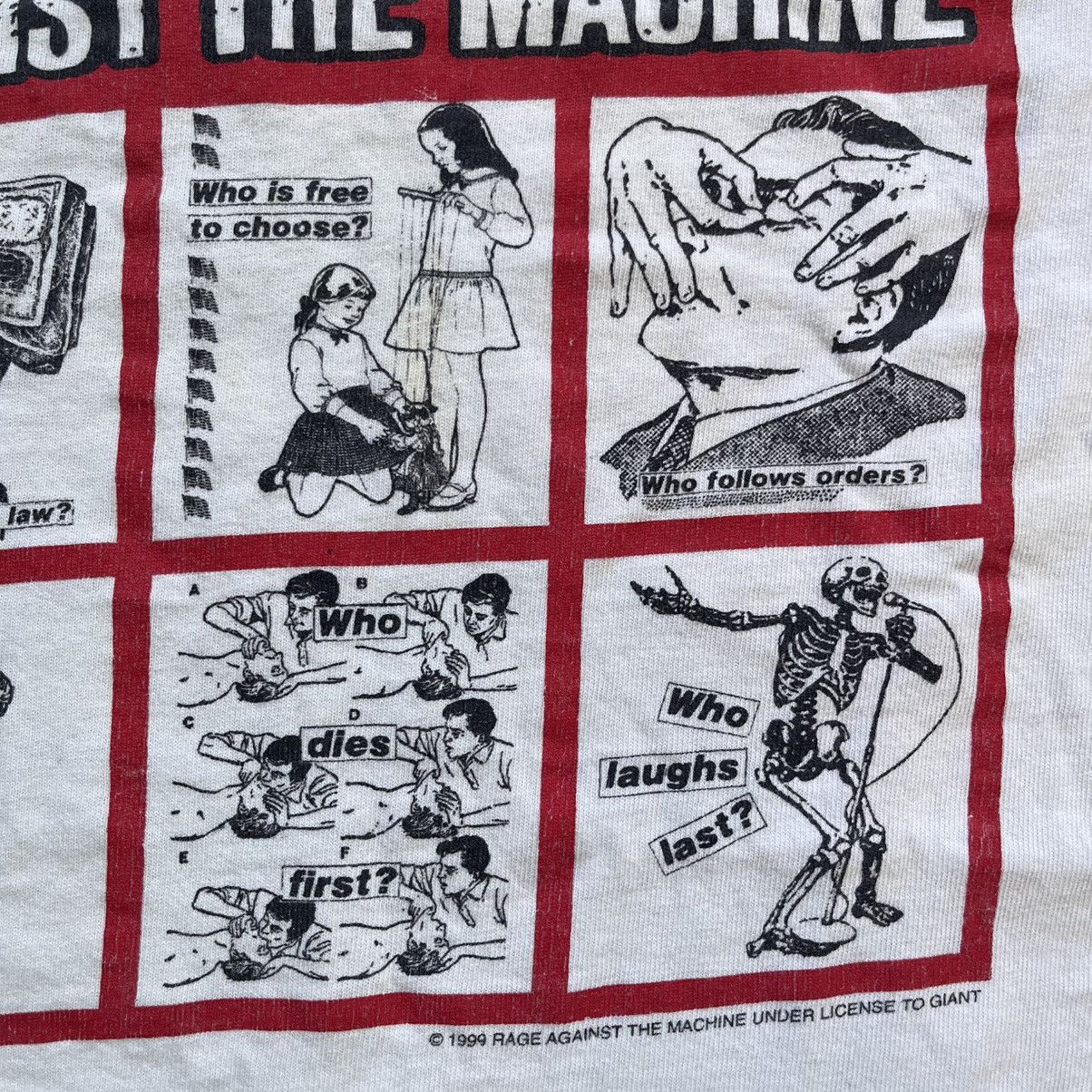 Barbara Kruger Vintage Rage Against The Machine Barbara Evil LA Band Shirt Size US L / EU 52-54 / 3 - 4 Thumbnail