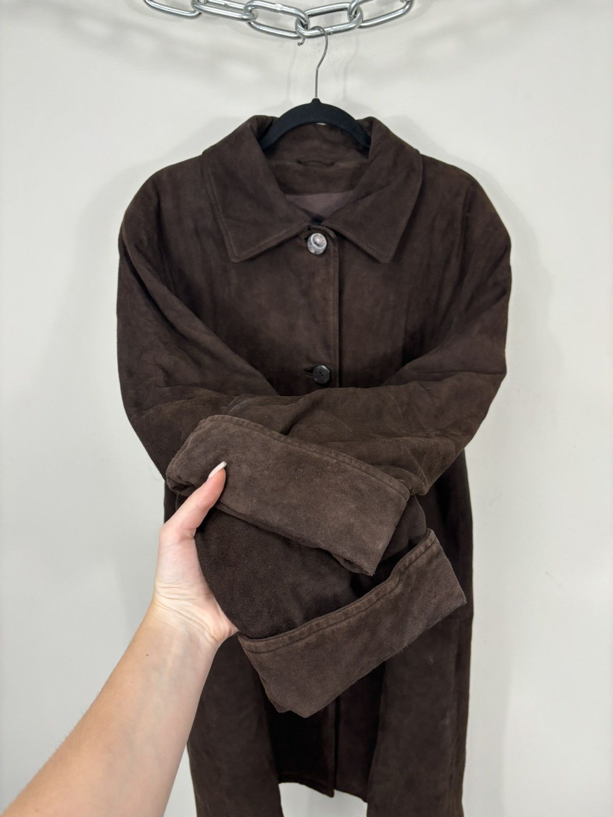 Chevignon Vintage Chevignon Men’s Vera Pelle Brown Leather Coat Jacket Size US L / EU 52-54 / 3 - 10 Thumbnail
