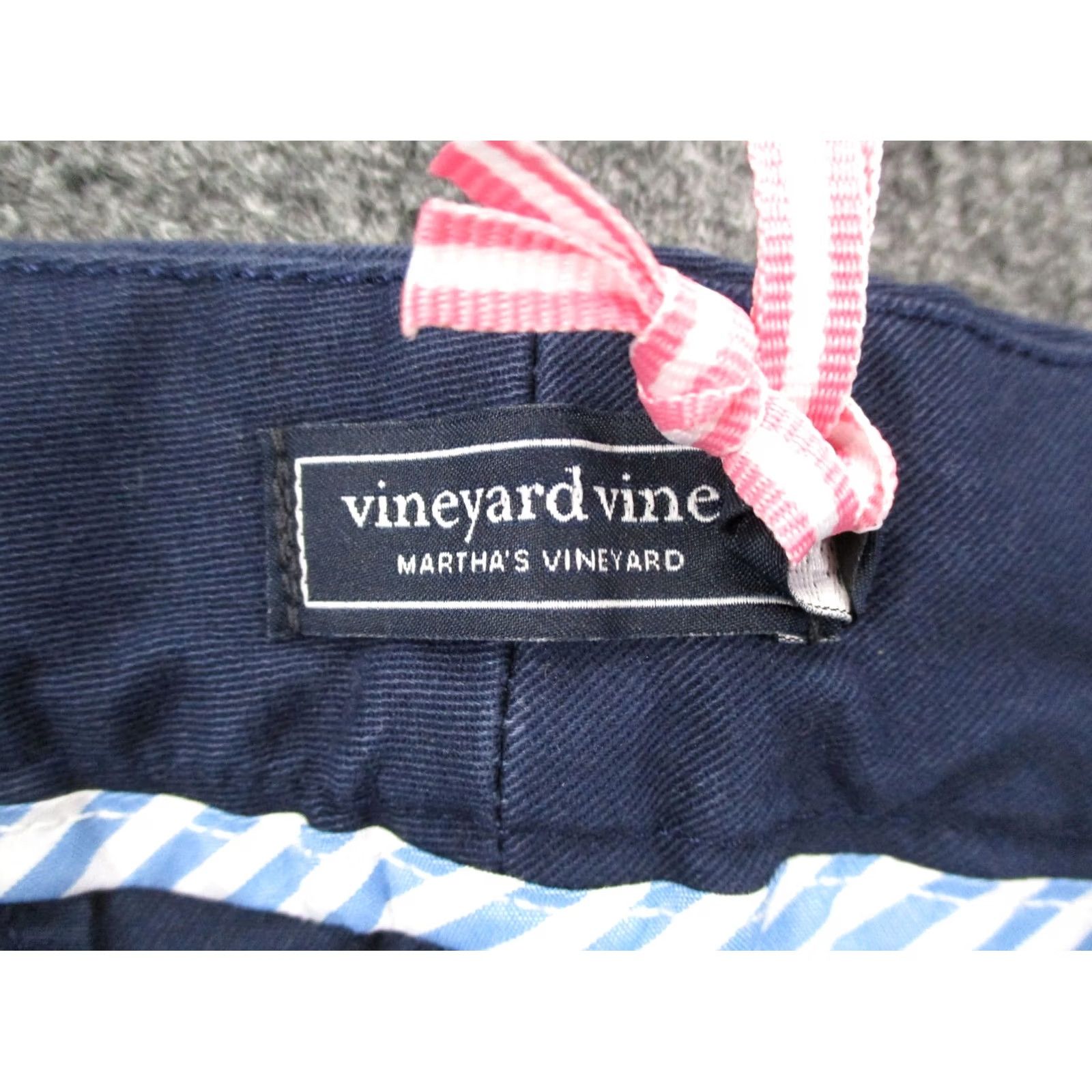 Vineyard Vines VINEYARD VINES Pants Women 6 Blue Chino Performance Mid Rise Straight NEW Size 28" / US 6 / IT 42 - 7 Thumbnail