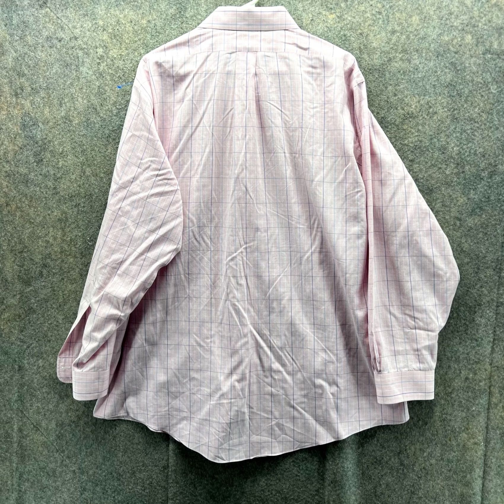 Brooks Brothers VINTAGE Brooks Brothers Shirt Men 17 34 Pink Plaid Button-Down - Casual Business Formal 50 in Chest Regular Fit Long Sleeve Total Size: 17 34 Pink Size US XL / EU 56 / 4 - 2 Thumbnail