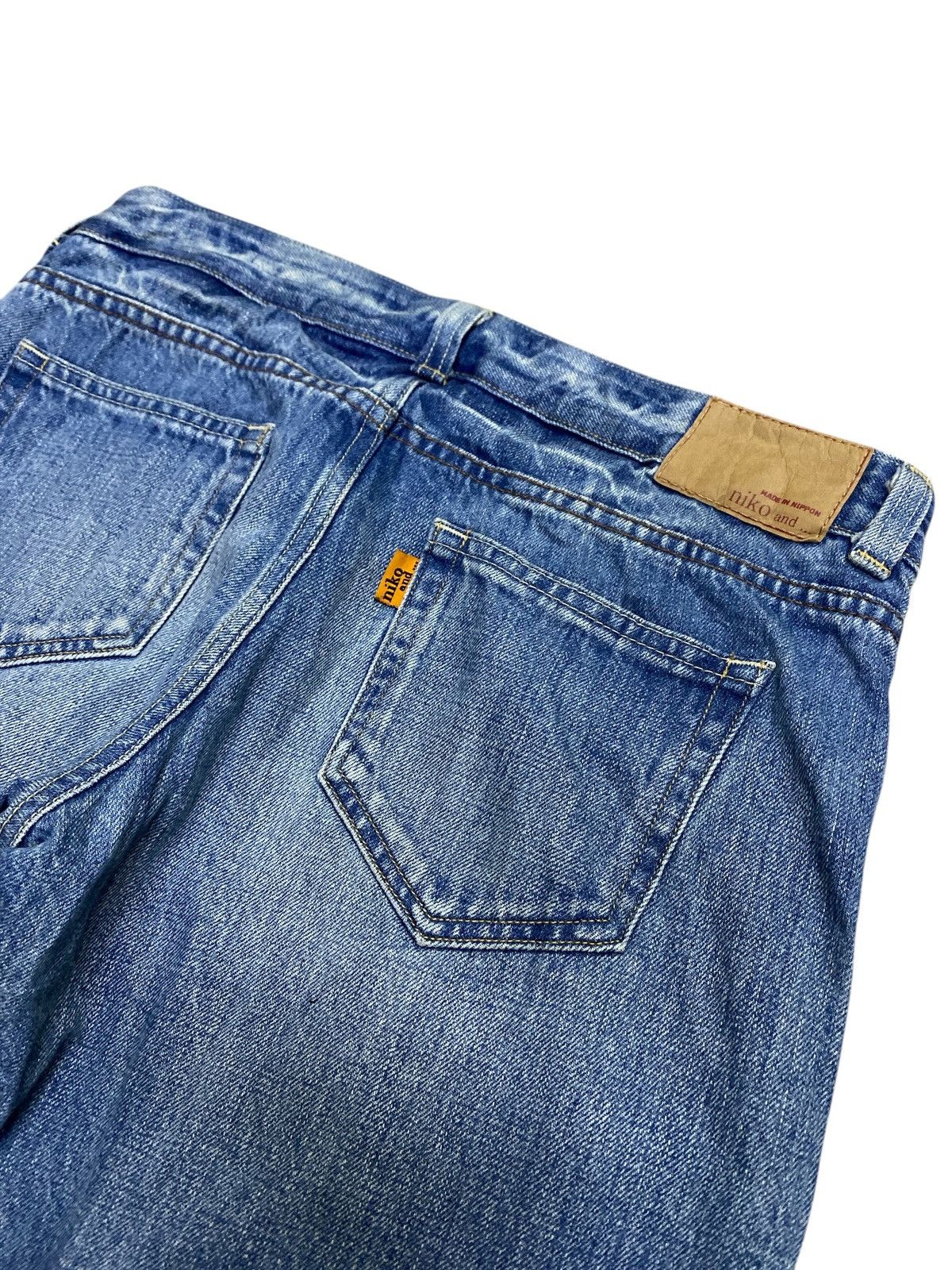 Japanese Brand × Self Edge × Vintage Niko and… Selvedge Jeans Size US 32 / EU 48 - 10 Thumbnail