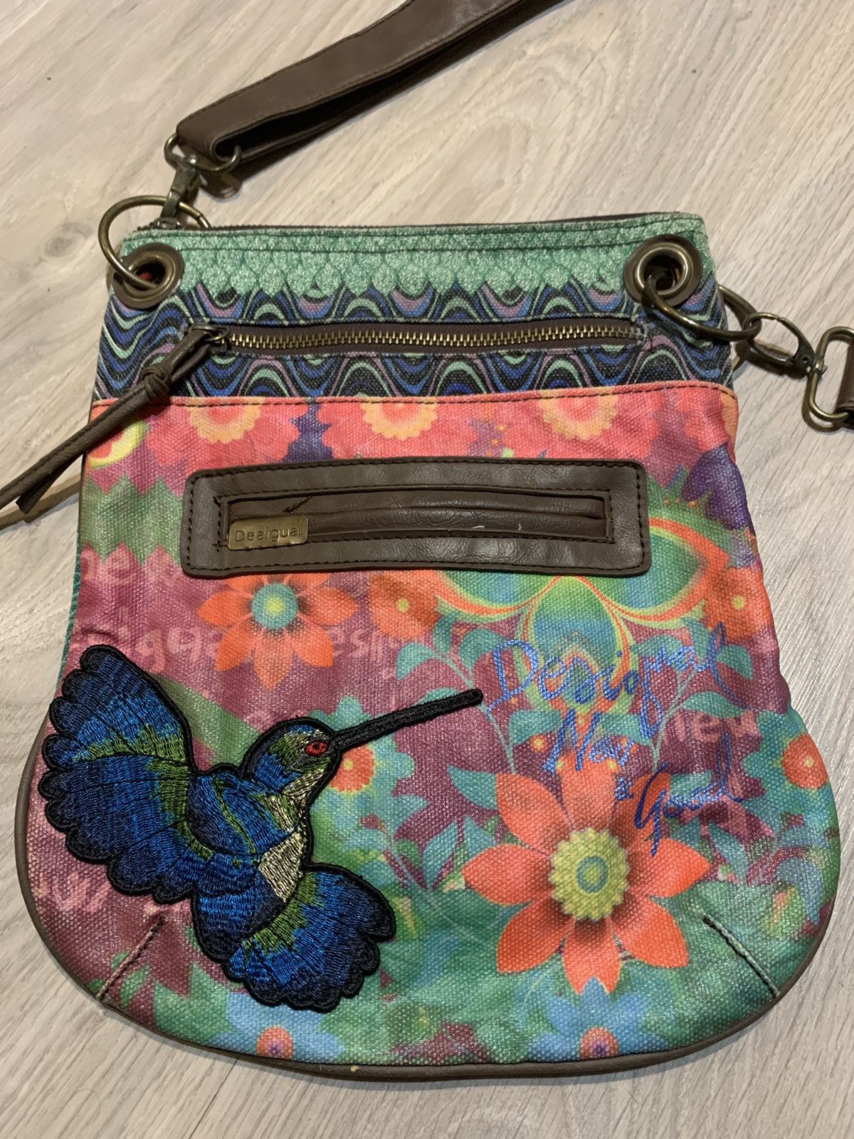 Desigual × Vintage Desigual Bandol Kaitlin Women's Shoulder Bag Cross Handbag Size ONE SIZE - 2 Thumbnail