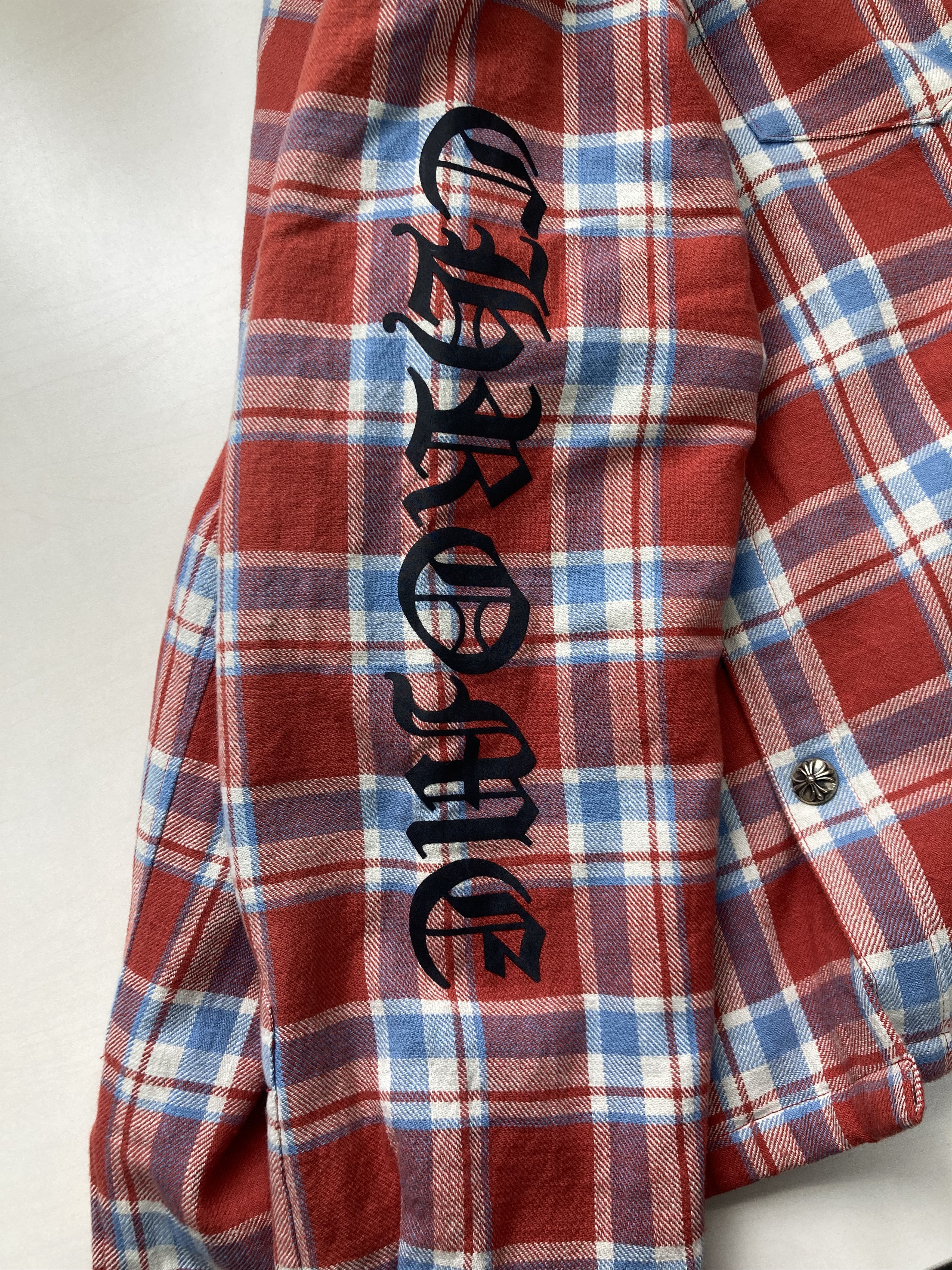 Chrome Hearts Chrome Hearts Quilted Padded Flannel Plaid Jacket Size US XXL / EU 58 / 5 - 6 Thumbnail