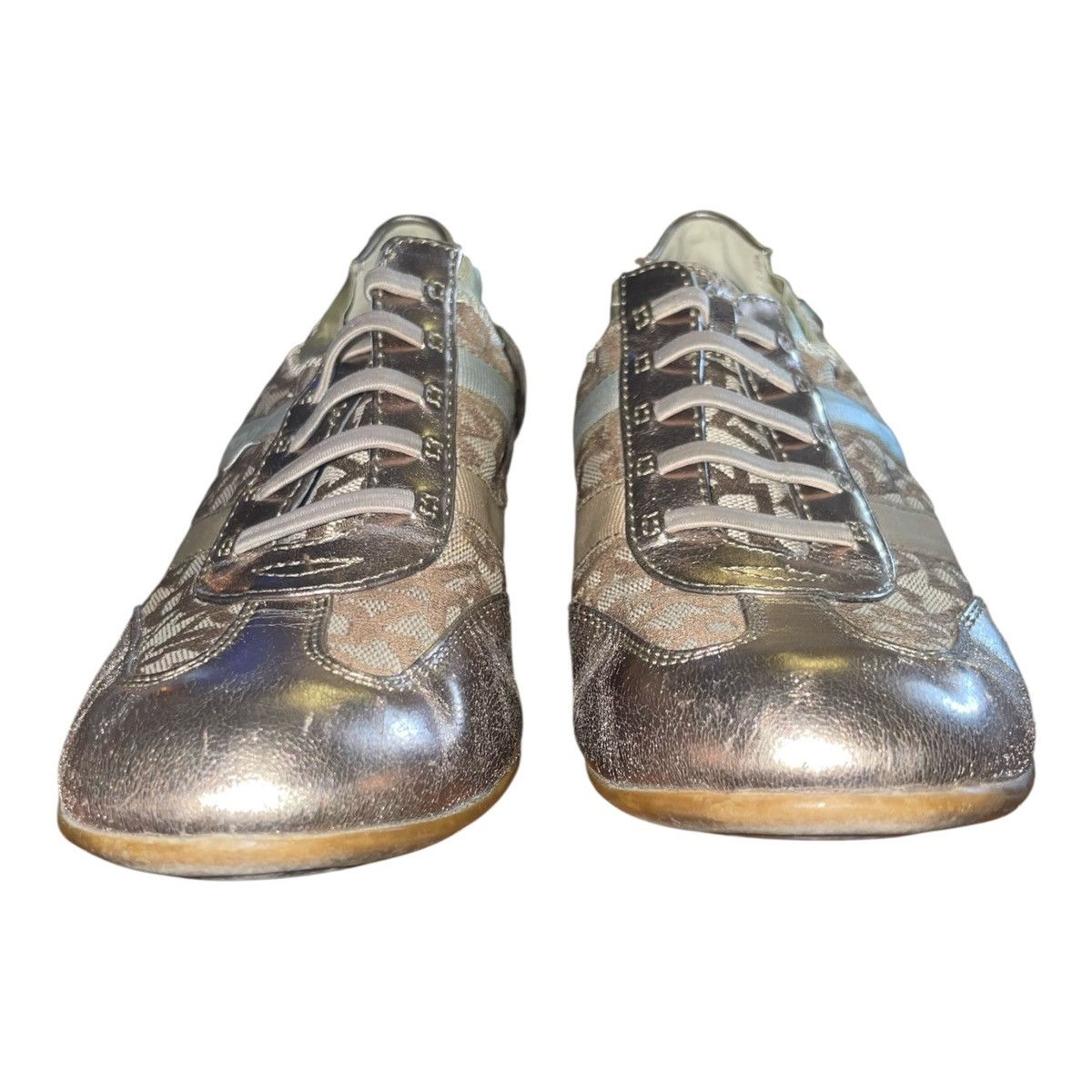 DKNY Vintage DKNY women’s brown wedge athletic shoes sneakers 7.5 Size US 7.5 / IT 37.5 - 6 Thumbnail