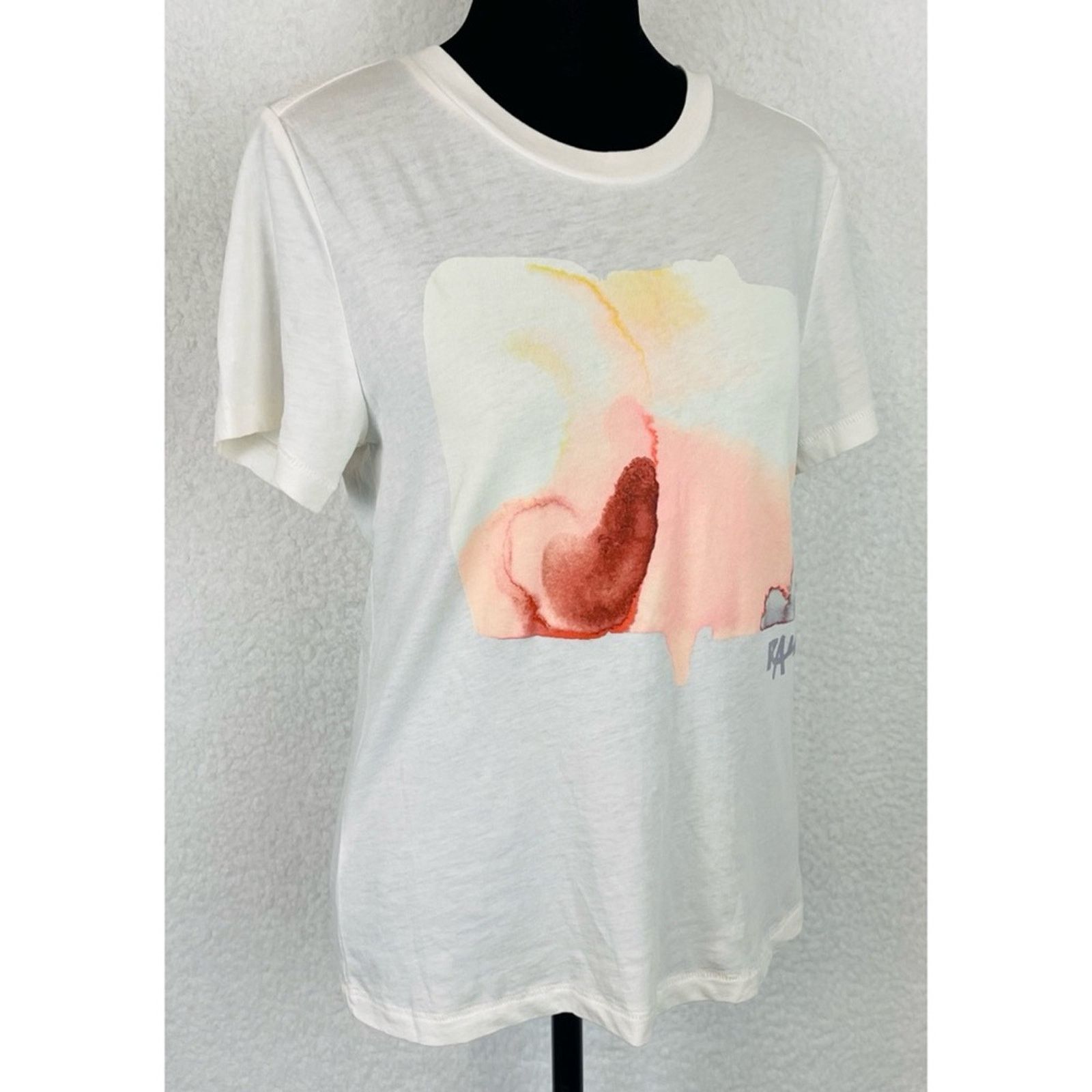 G-Star G-STAR • Raw Abstract Watercolor Print Short Sleeve Tee Size S / US 4 / IT 40 - 11 Thumbnail