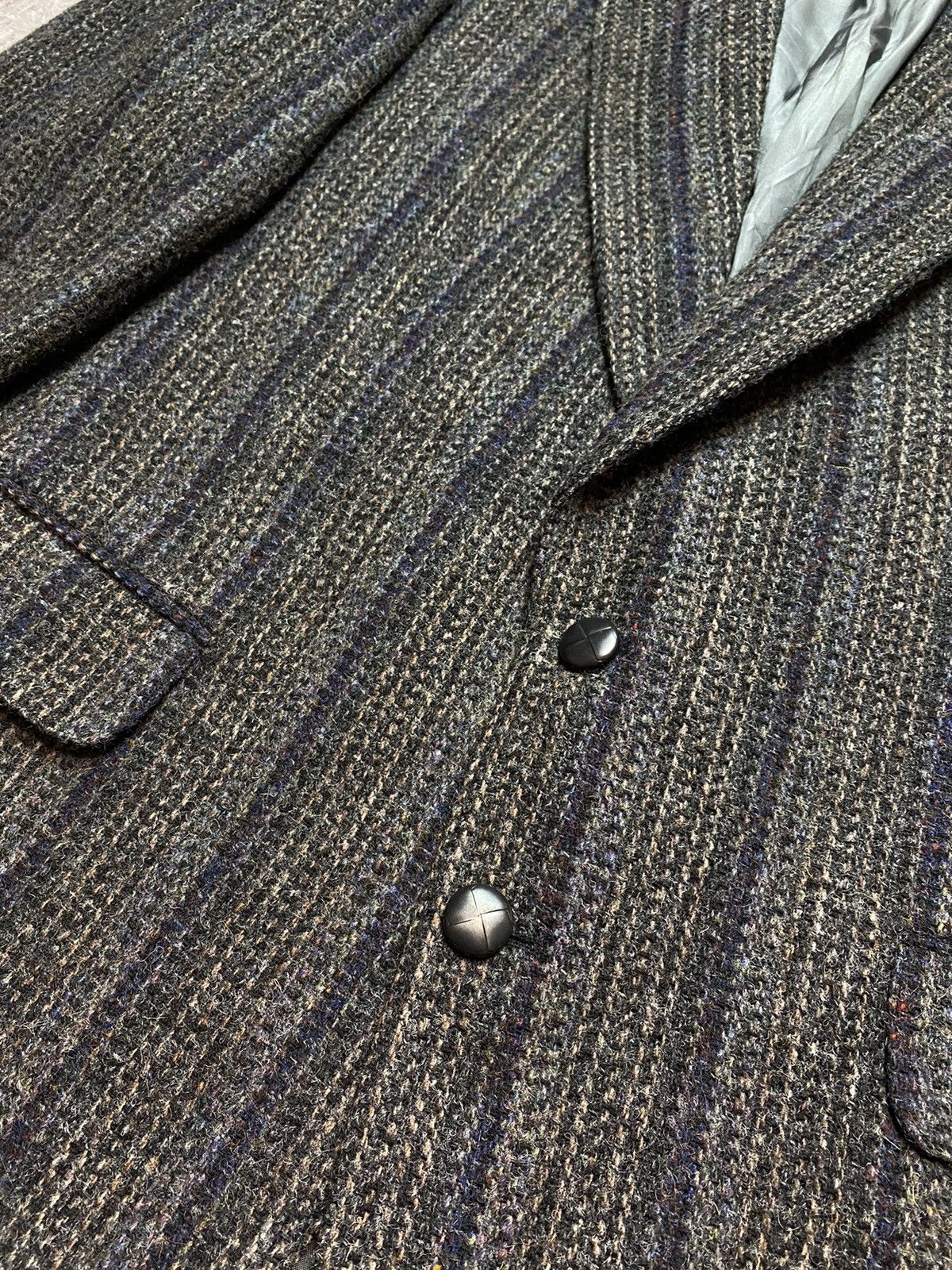 Designer × Harris Tweed Harris Tweed Wool Blazer Size L Size 48L - 4 Thumbnail