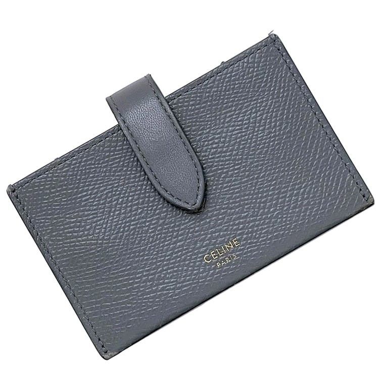 Celine CELINE Grey Leather Size ONE SIZE - 1 Thumbnail