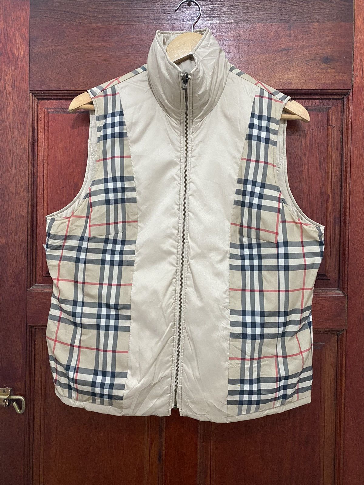 Burberry Burberry Down Jacket Vest Nova Check Size US S / EU 44-46 / 1 - 1 Thumbnail