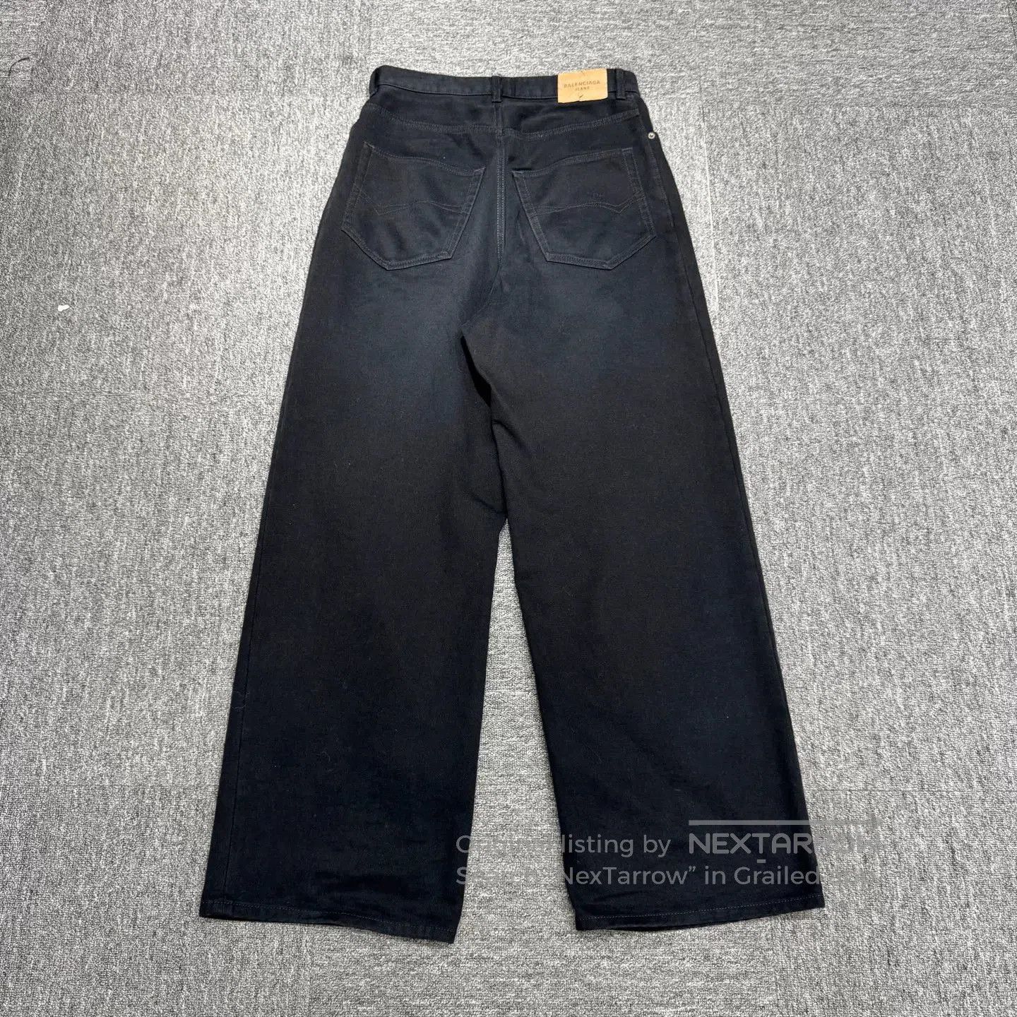 Balenciaga Balenciaga Wide-Leg Jeans. Size 31" - 6 Thumbnail