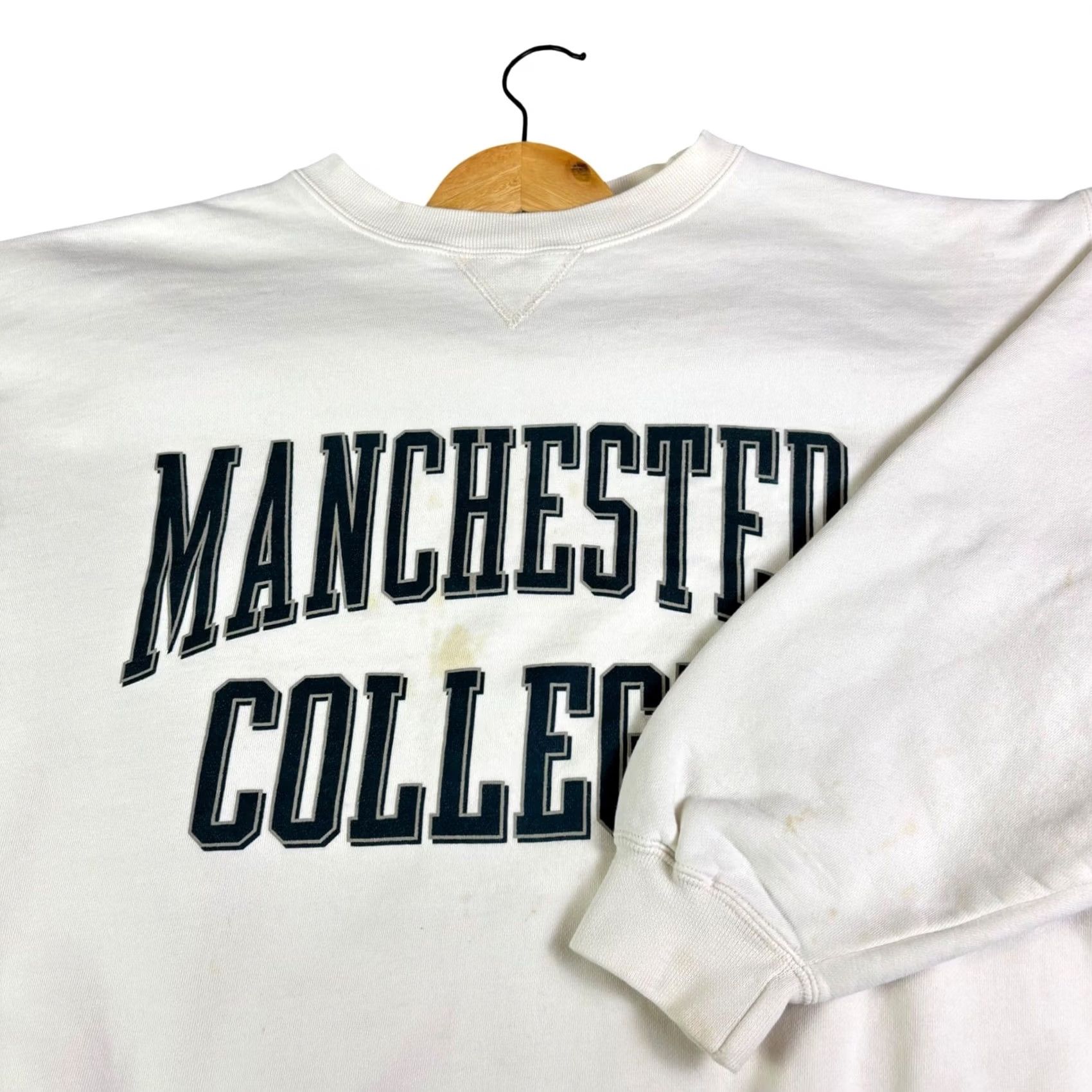 Vintage GEAR FOR SPORTS Sweatshirt XL White Mens Vintage Crew Neck Cotton Blend Graphic Print Heavyweight Pullover Size US XL / EU 56 / 4 - 2 Thumbnail