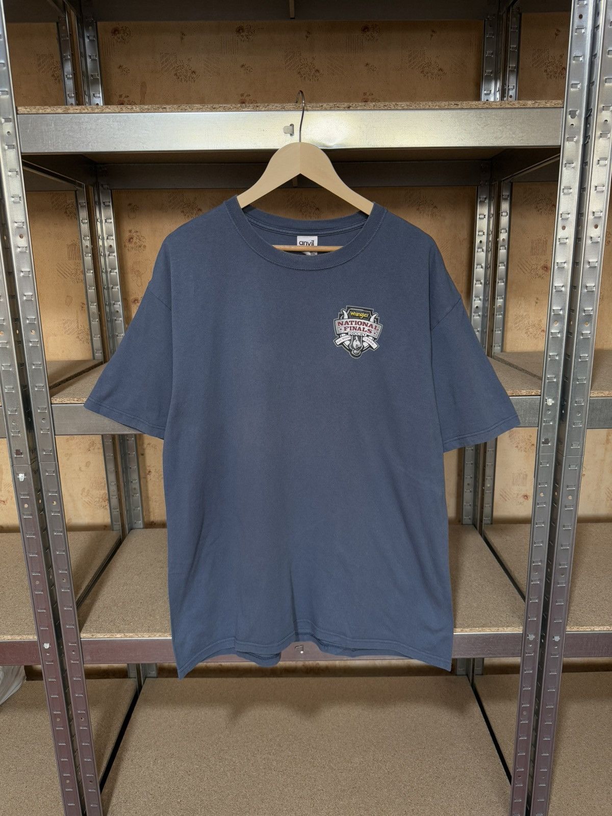 Vintage × Wrangler Vintage 2009 Wrangler National Finals Rodeo Retro TShirt Size US XL / EU 56 / 4 - 2 Thumbnail