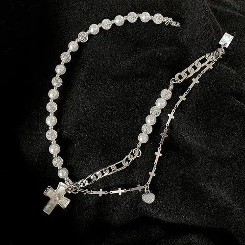 Other Yuuka x Rie Dark STEAL! Y2K Chains Necklace Chain Size ONE SIZE - 4 Thumbnail