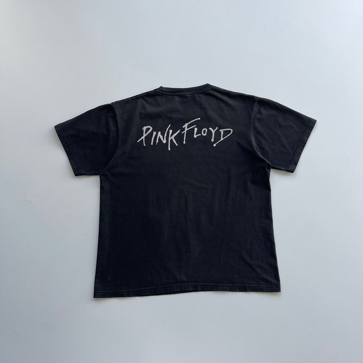 Pink Floyd × Vintage Pink Floyd The Wall Face Scream 90’s Vintage T-Shirt Black Size US M / EU 48-50 / 2 - 3 Thumbnail