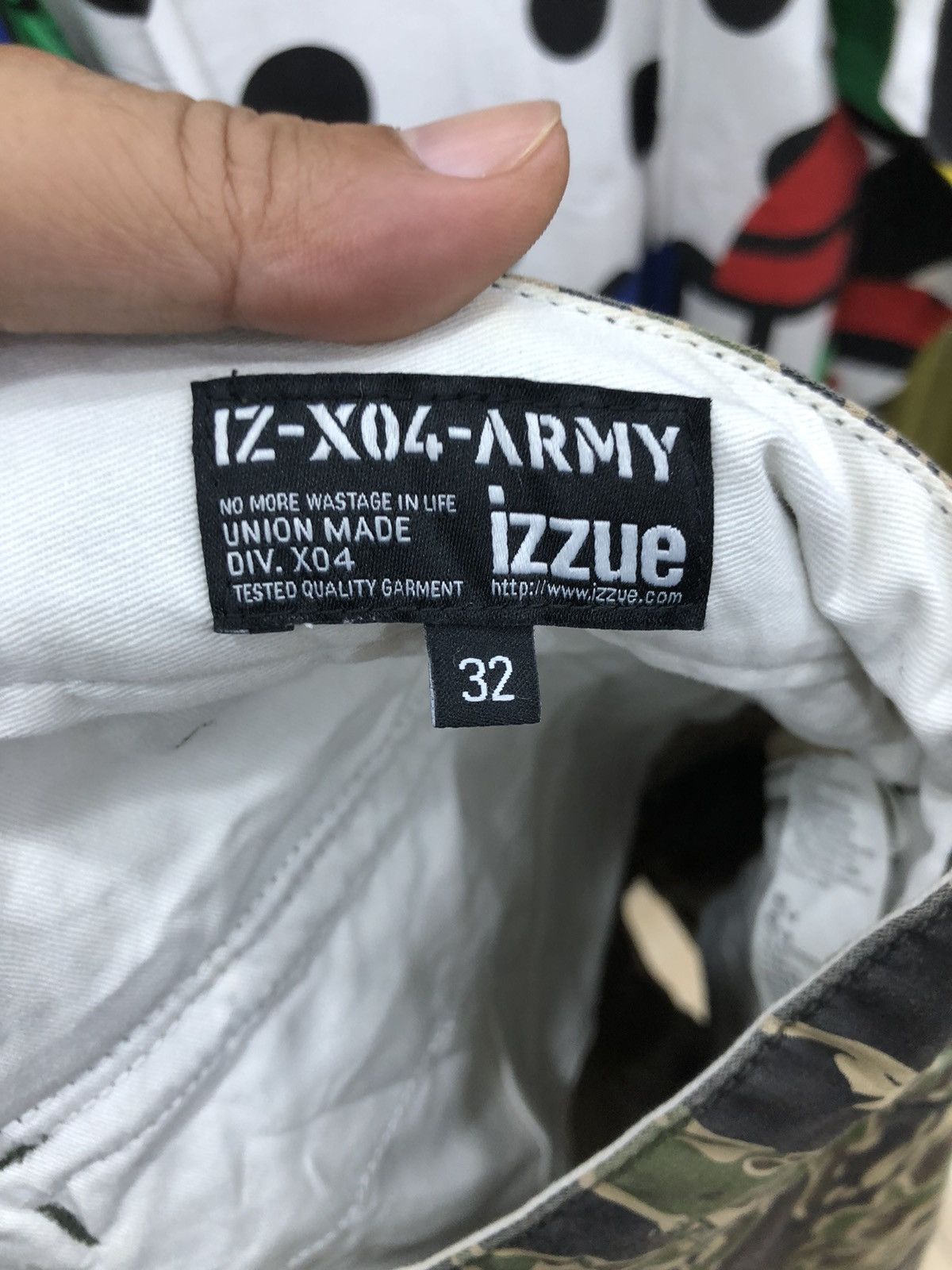 Neighborhood Izzue IZ-X04-Army Camo Cargo Short Size US 32 / EU 48 - 6 Thumbnail