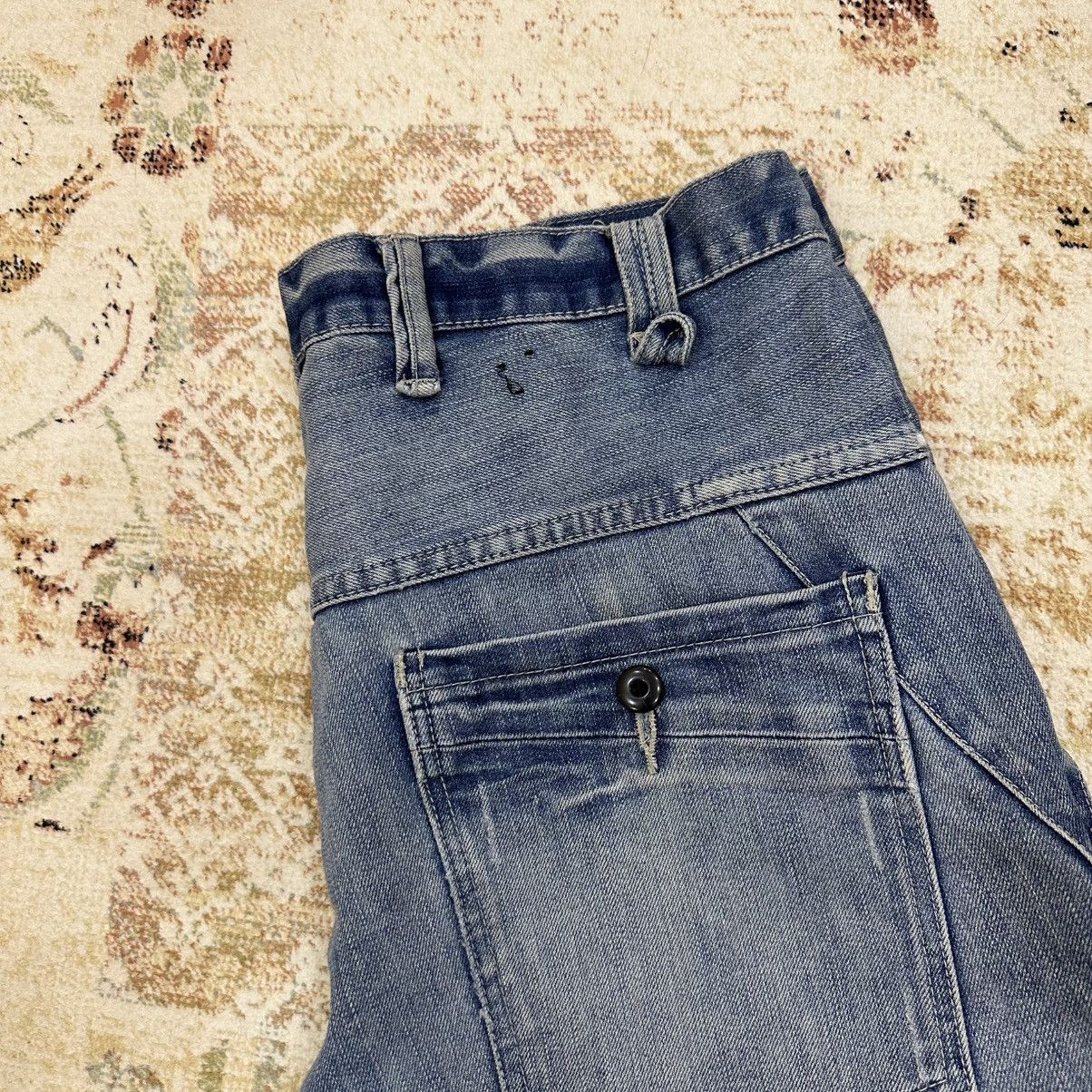 If Six Was Nine × Japanese Brand Vintage Japanese Style Double Knee Jeans Crazy Fit W36xL34 Size US 36 / EU 52 - 4 Thumbnail