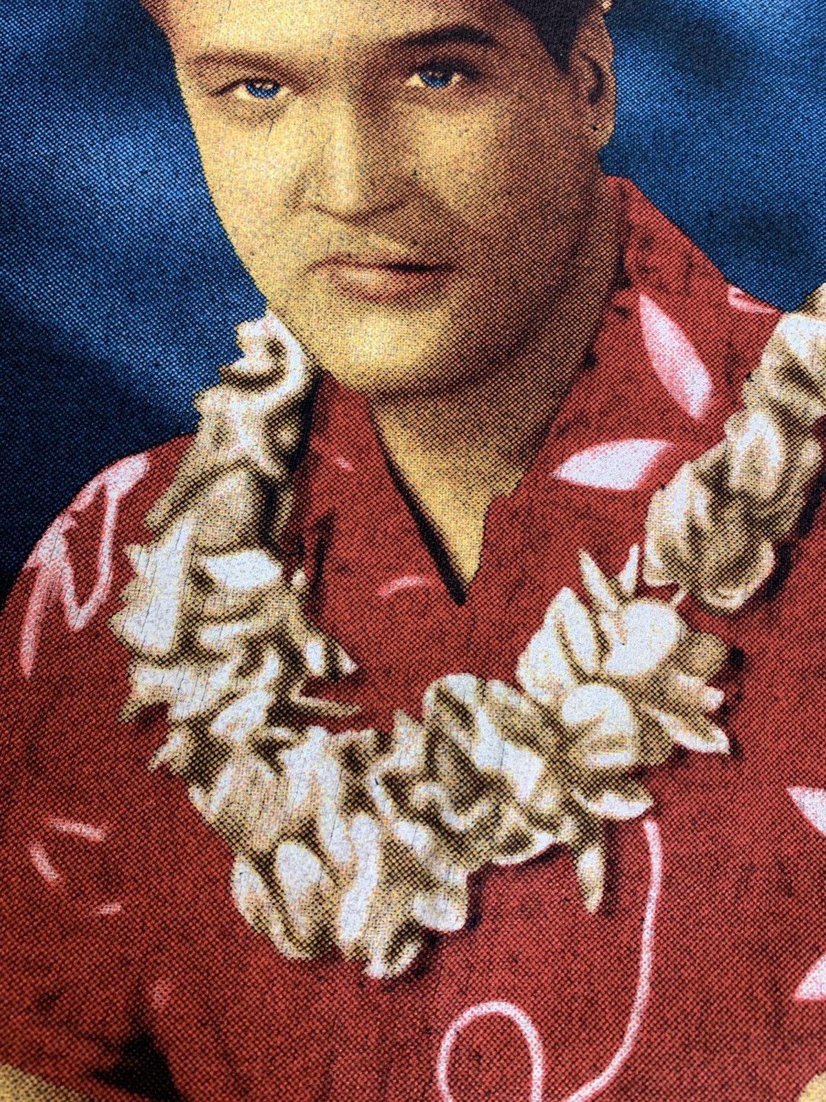 Band Tees × Vintage Elvis Presley Blue Hawaii Bootleg T-shirt Size US XL / EU 56 / 4 - 13 Thumbnail