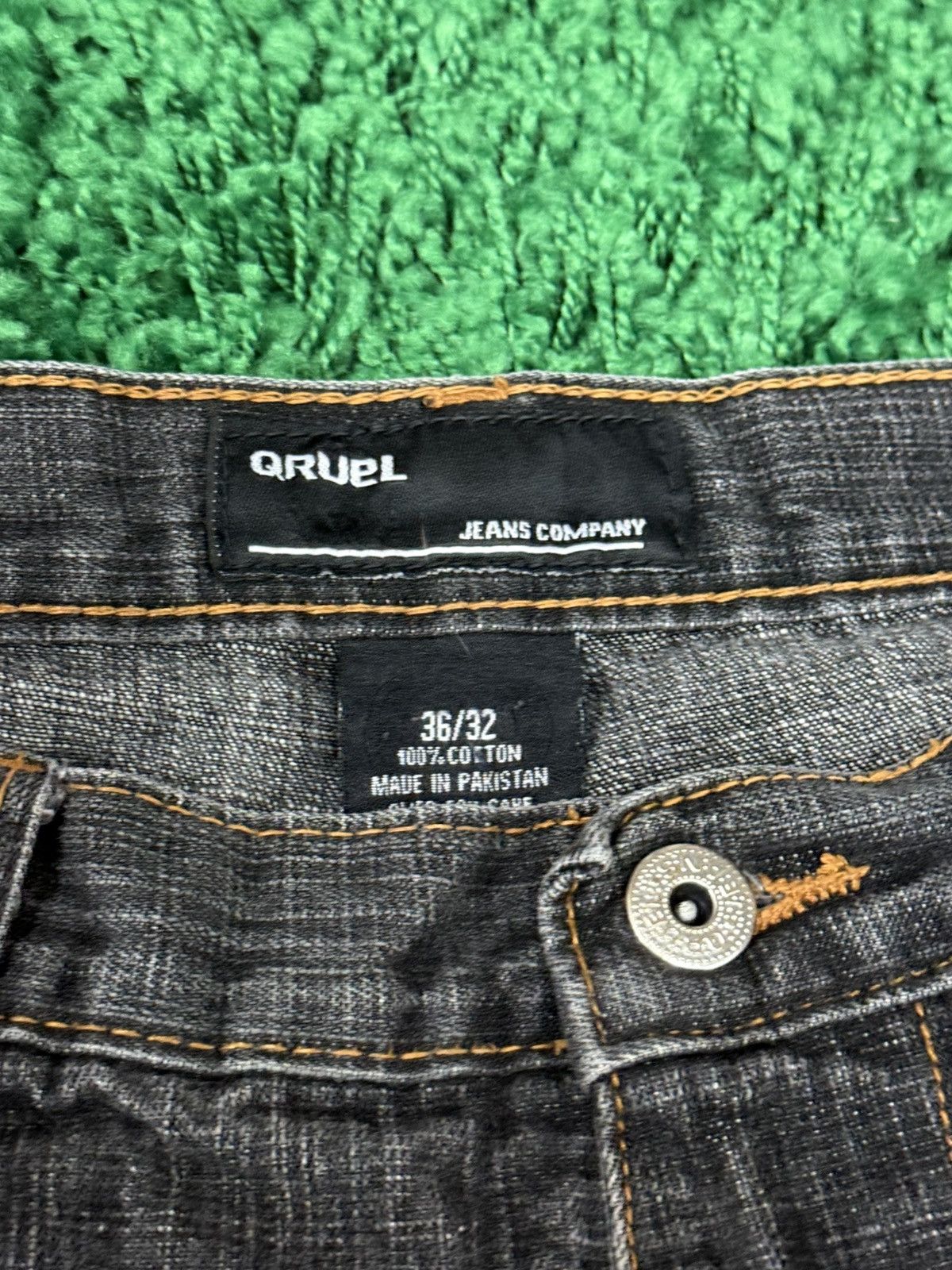 Vintage Vintage QRuel Y2k 00s Rainbow Cotton Candy Pocket Denim 36 Size US 36 / EU 52 - 6 Thumbnail