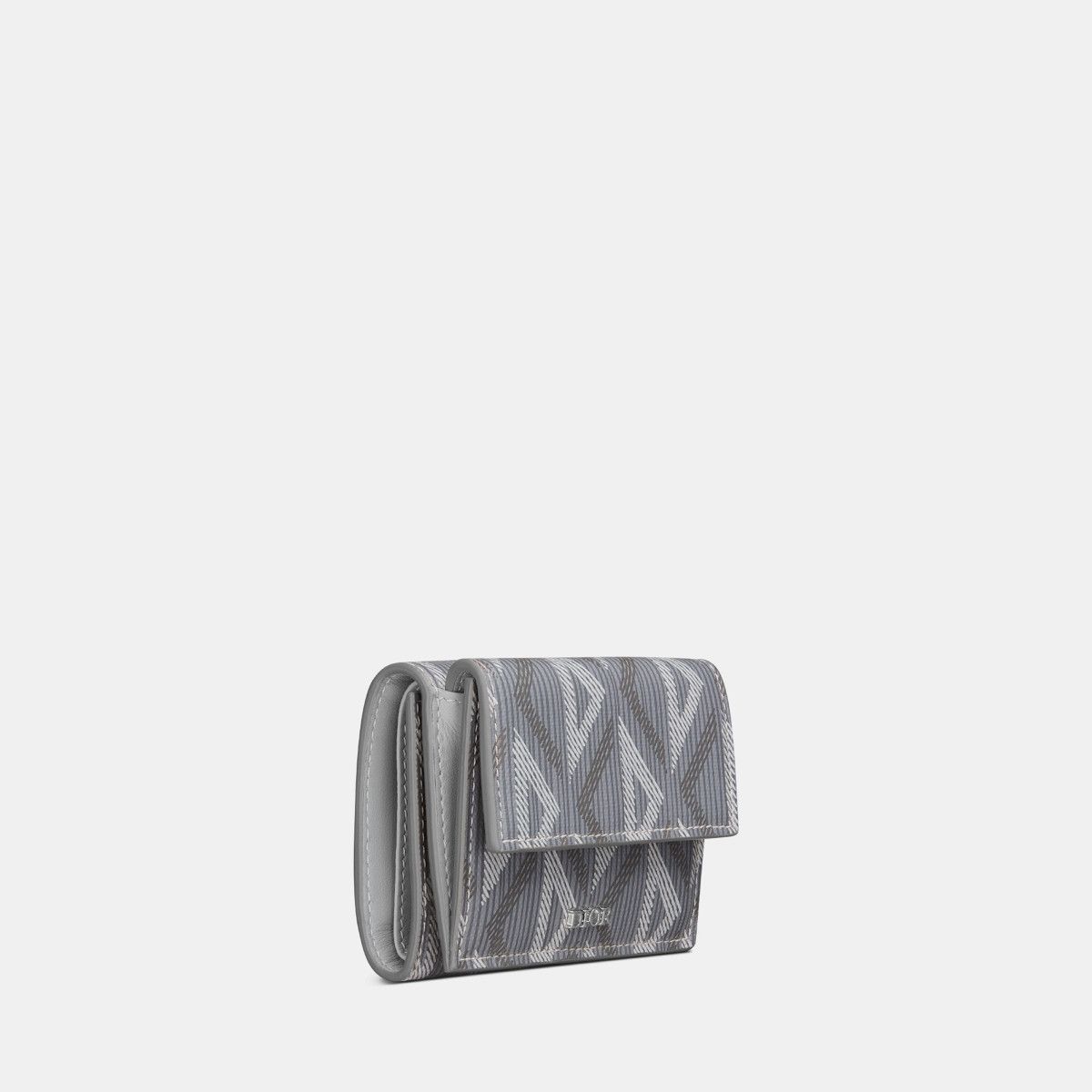 Dior o1bcso1str0226 Size:OS/ Trifold Wallet in Grey Size ONE SIZE - 2 Thumbnail