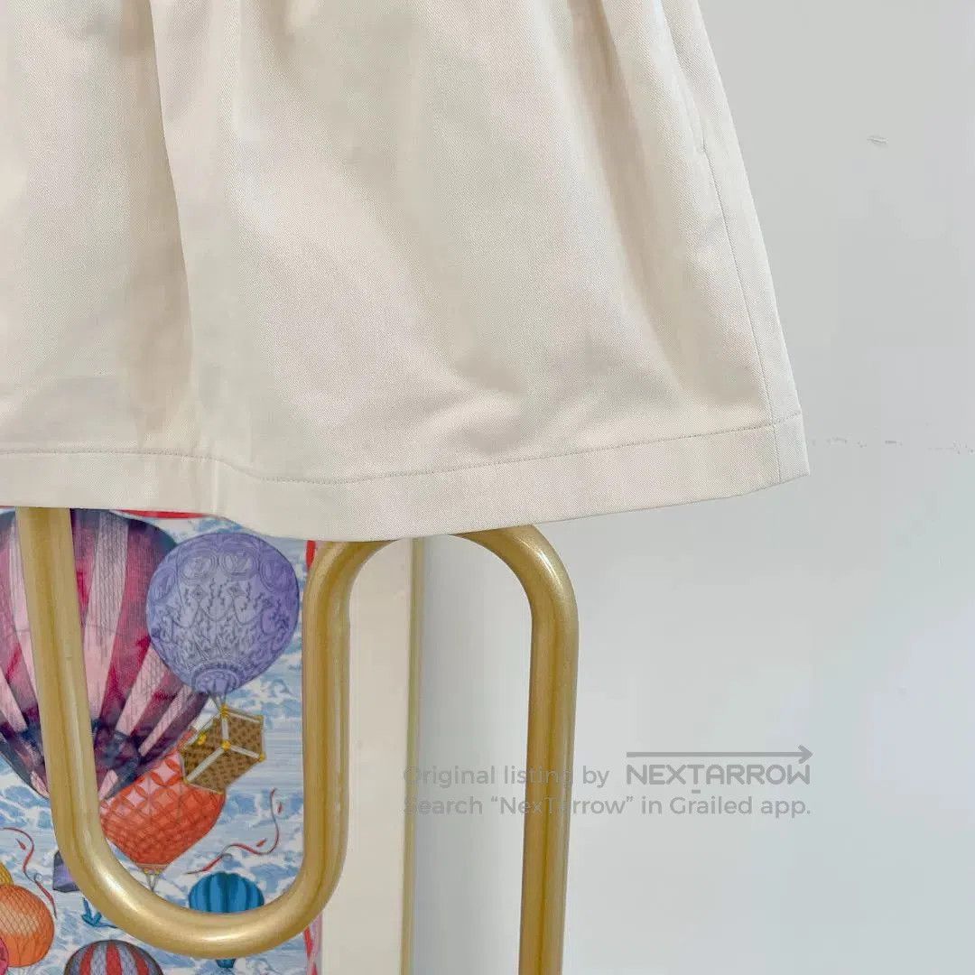 Hermes Hermes Beige Skirt Size 34. Size US 34 / EU 50 - 4 Thumbnail