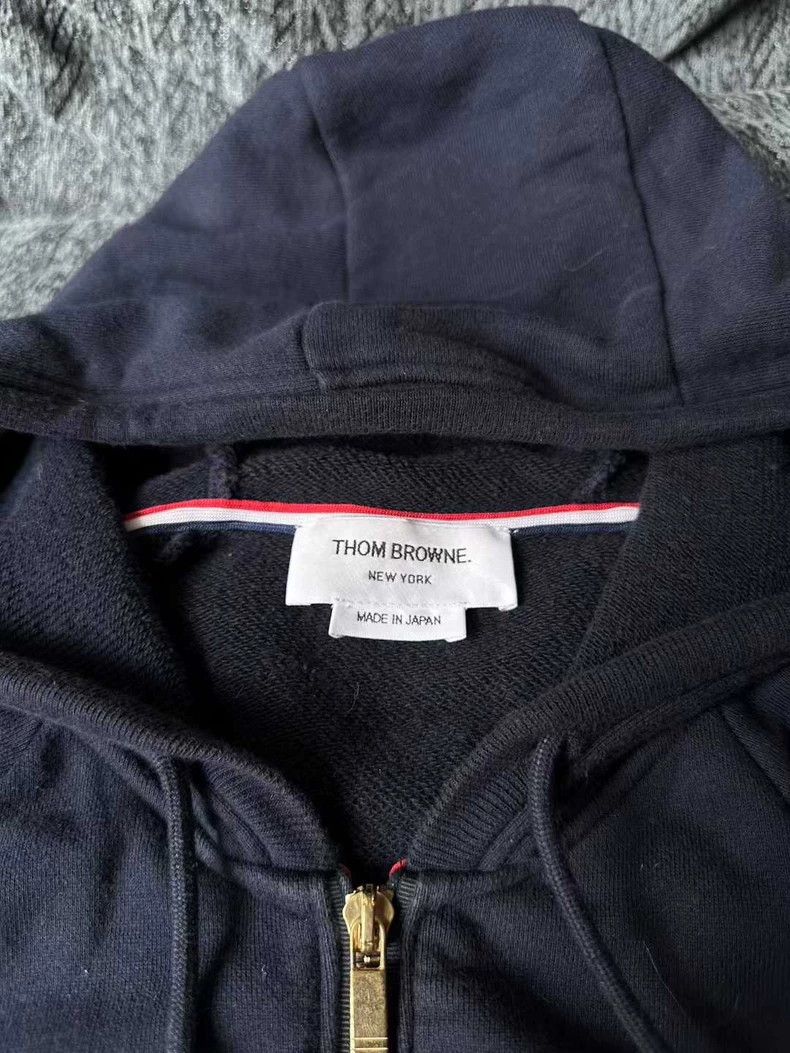 Thom Browne Thom Browne Blue knit jacket Size US M / EU 48-50 / 2 - 3 Thumbnail