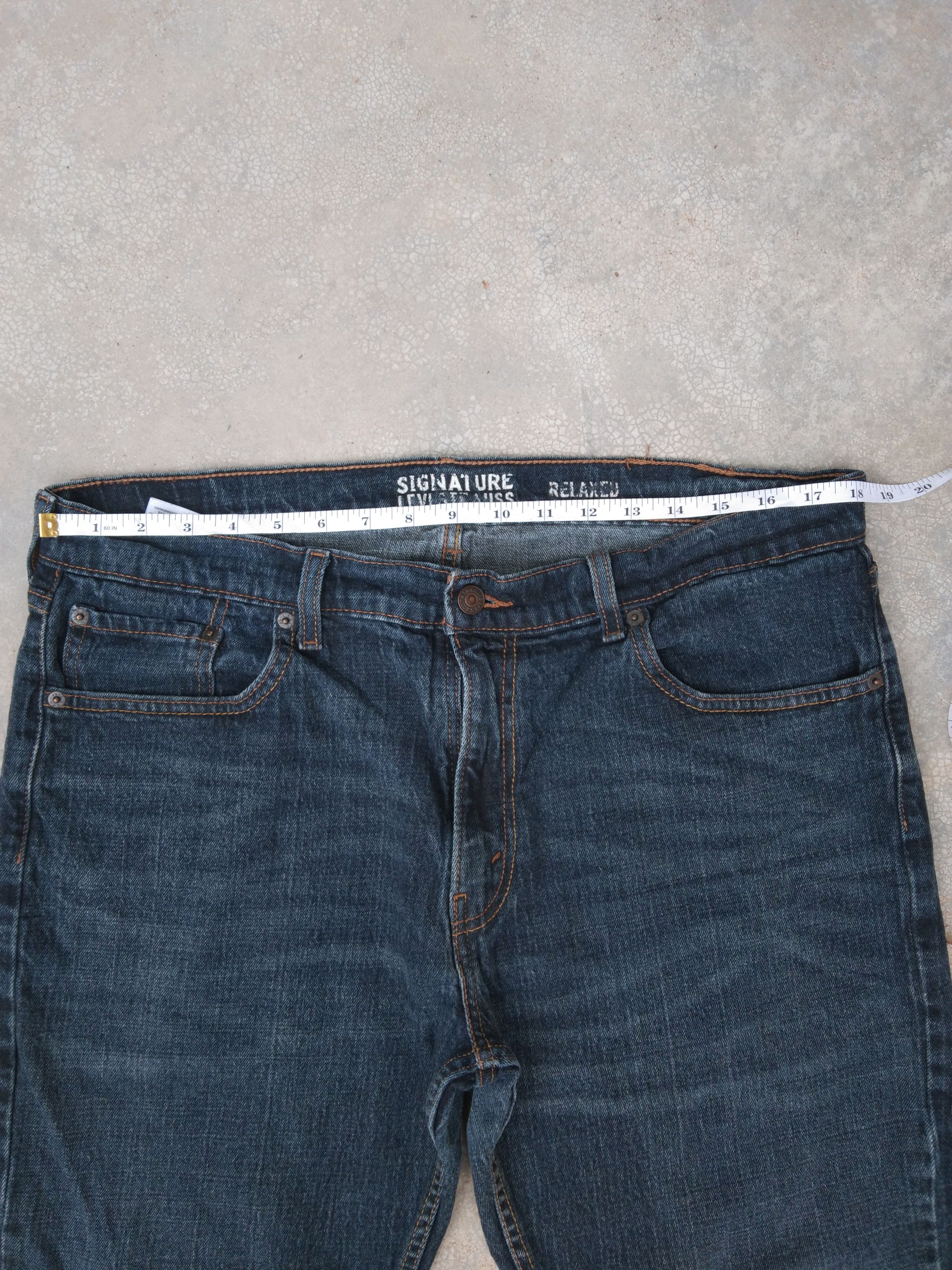 Levi's Vintage Levi's Signature Relaxed Jeans 36x30 Size US 36 / EU 52 - 5 Thumbnail