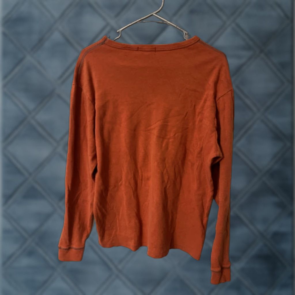 Gap Gap Sweater Men’s Size Large Orange Solid Cotton Crew Neck Long Sleeve Knit Pullover Casual Workwear 90s? (No, avoid unknown) Size US L / EU 52-54 / 3 - 1 Thumbnail