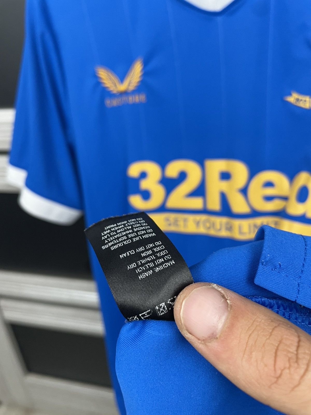 Castore Glasgow Rangers 2021/2022 Castore Soccer Jersey Fotball Kit Size US L / EU 52-54 / 3 - 12 Thumbnail