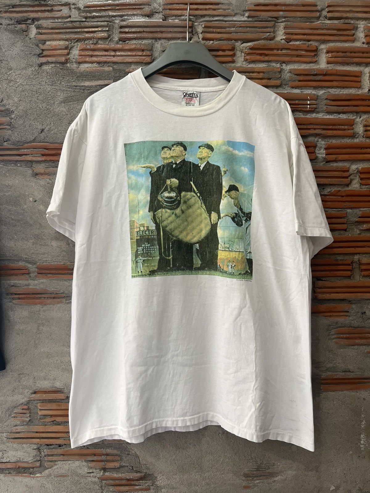 Arts & Science Vintage Norman Rockwell 90’s Curtis Publishing Tshirt Size US XL / EU 56 / 4 - 2 Thumbnail