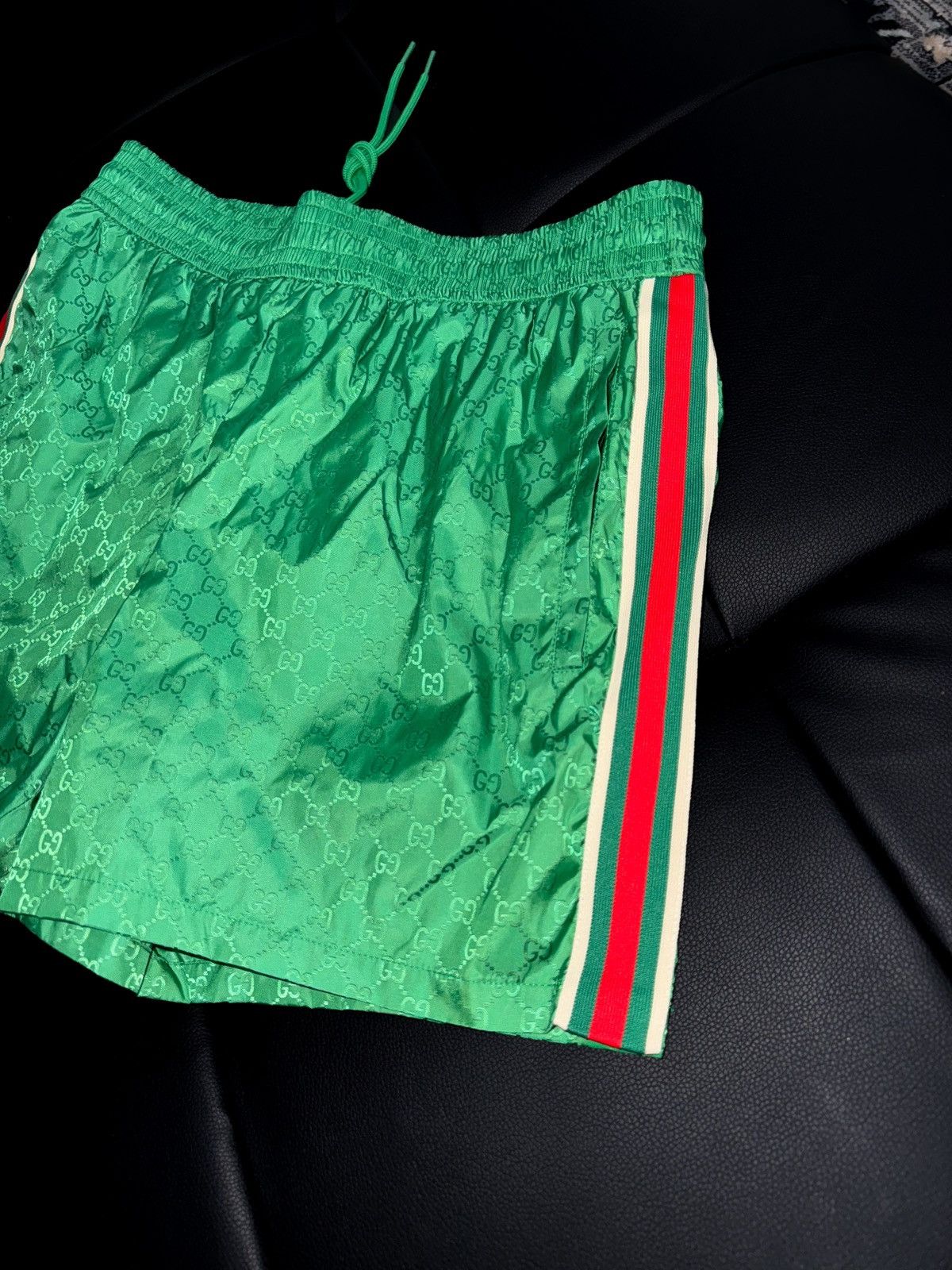 Gucci Gucci web swim shorts Size US 32 / EU 48 - 4 Thumbnail