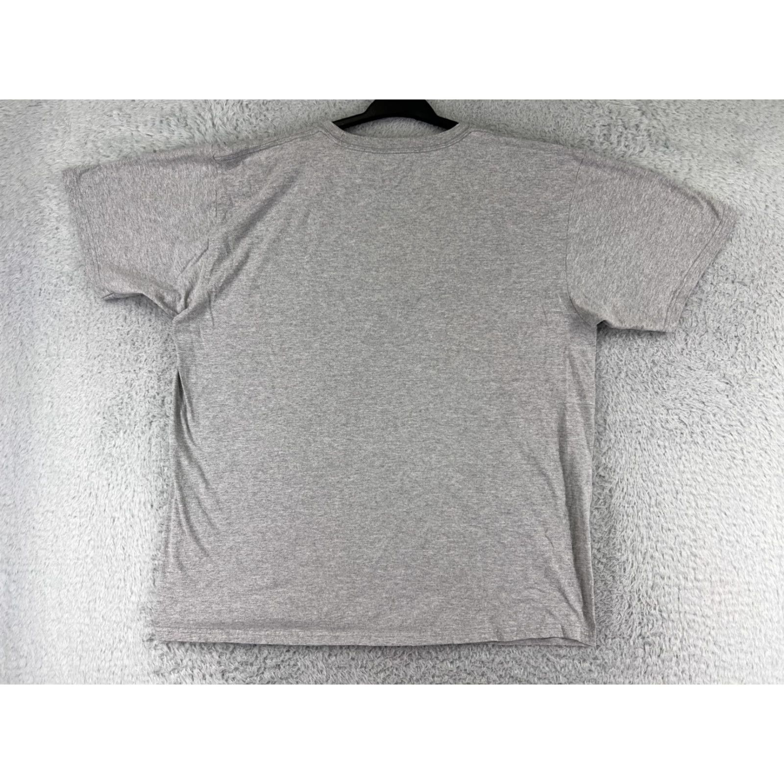 Adidas Adidas Shirt Mens XL Gray Camo Logo Short Sleeve Crew Neck Sports T-Shirt Men’s Slim Fit, 100% Cotton, Jersey, Logo, All Seasons Size US XL / EU 56 / 4 - 2 Thumbnail