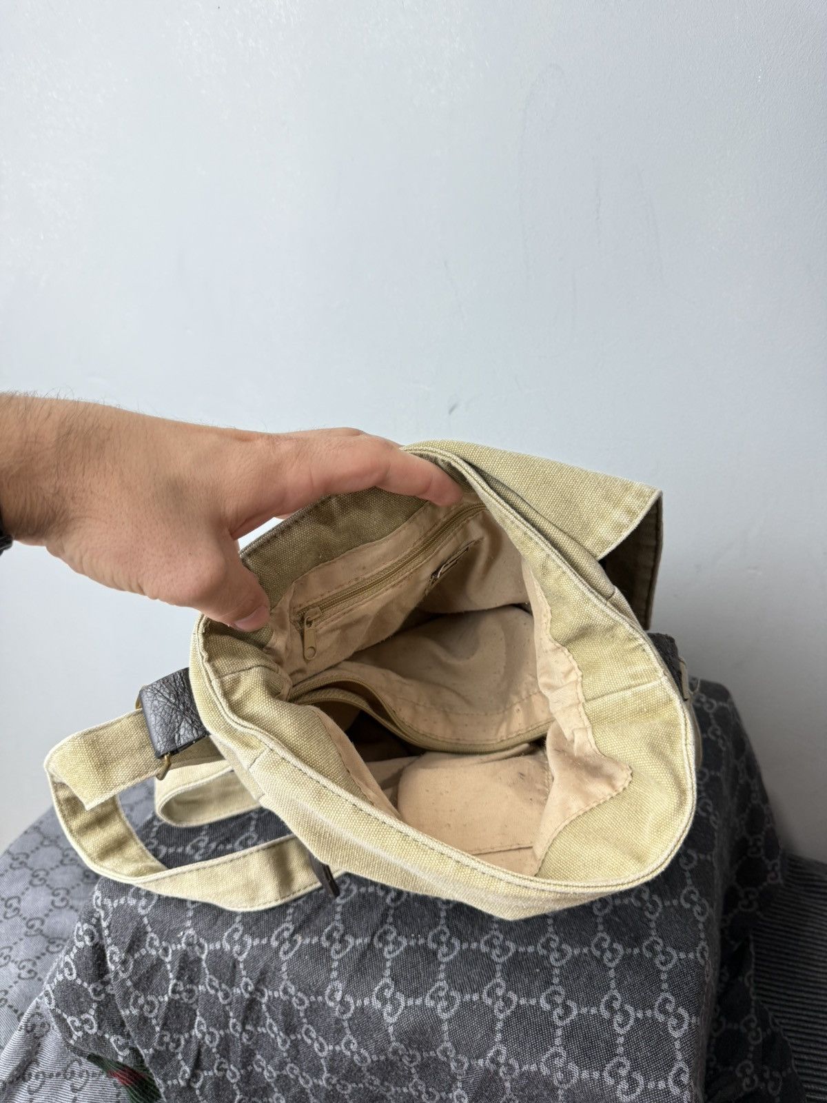 Vintage Vintage Hemp Marijuana Bag Mini Weed Rap Gorpcore Size ONE SIZE - 7 Thumbnail