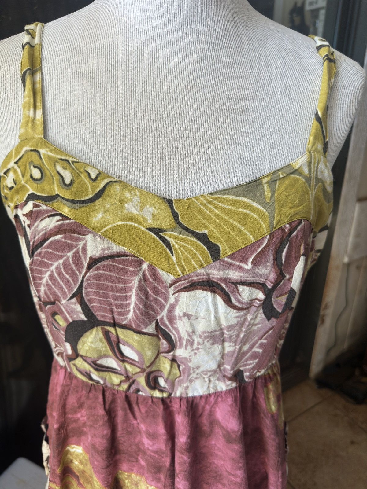 Jams World Jams World Dress Hawaiian Print Multicolored Women's XL Size XL / US 12-14 / IT 48-50 - 3 Thumbnail