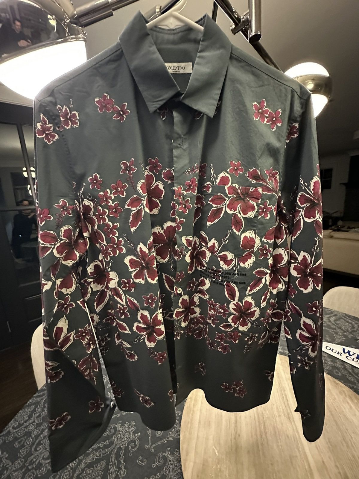 Valentino Valentino shirt Tropical motive New Size US M / EU 48-50 / 2 - 1 Thumbnail