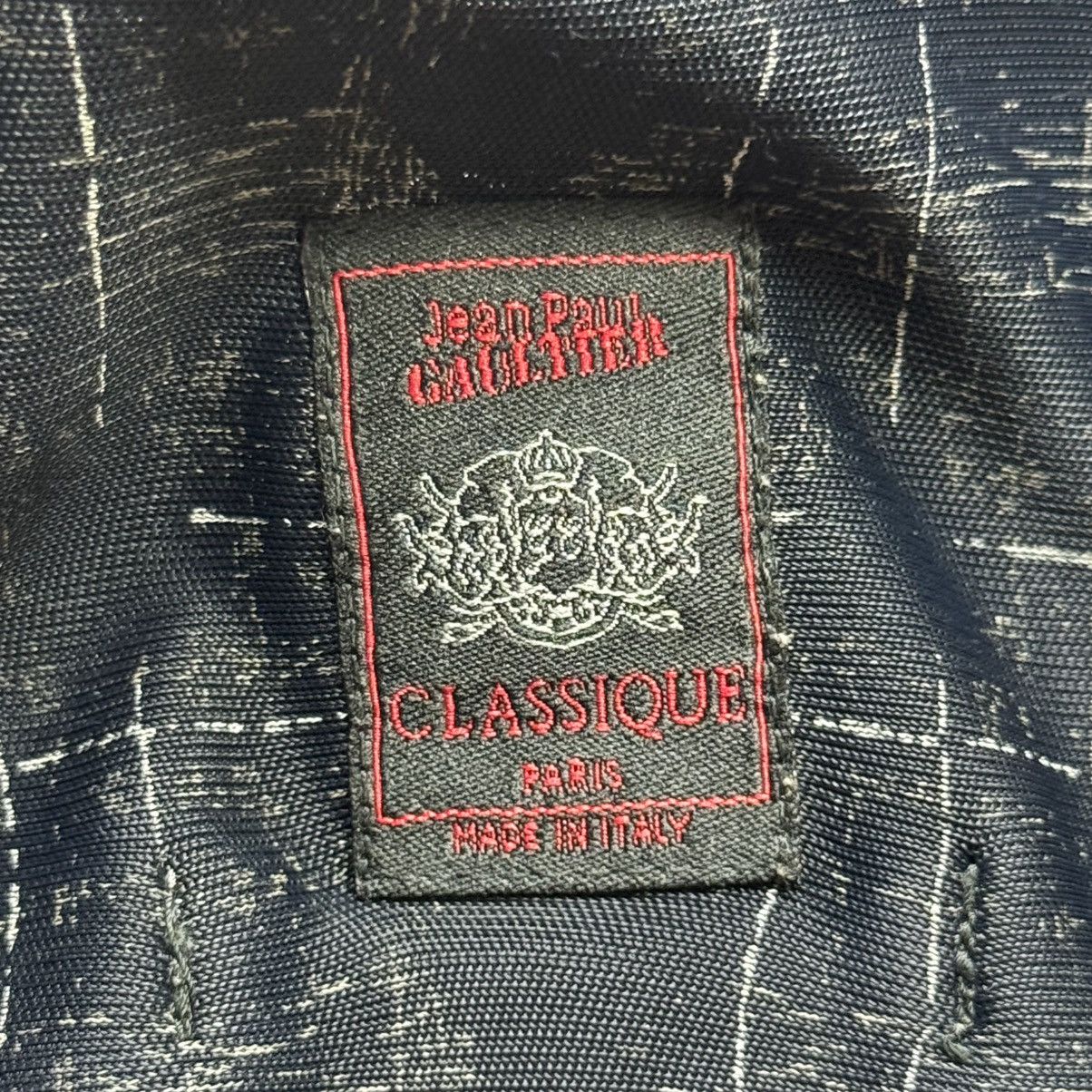 Jean Paul Gaultier Jean Paul Gaultier - SS/04 Classic Black Checkered Button Up Size S / US 4 / IT 40 - 7 Thumbnail