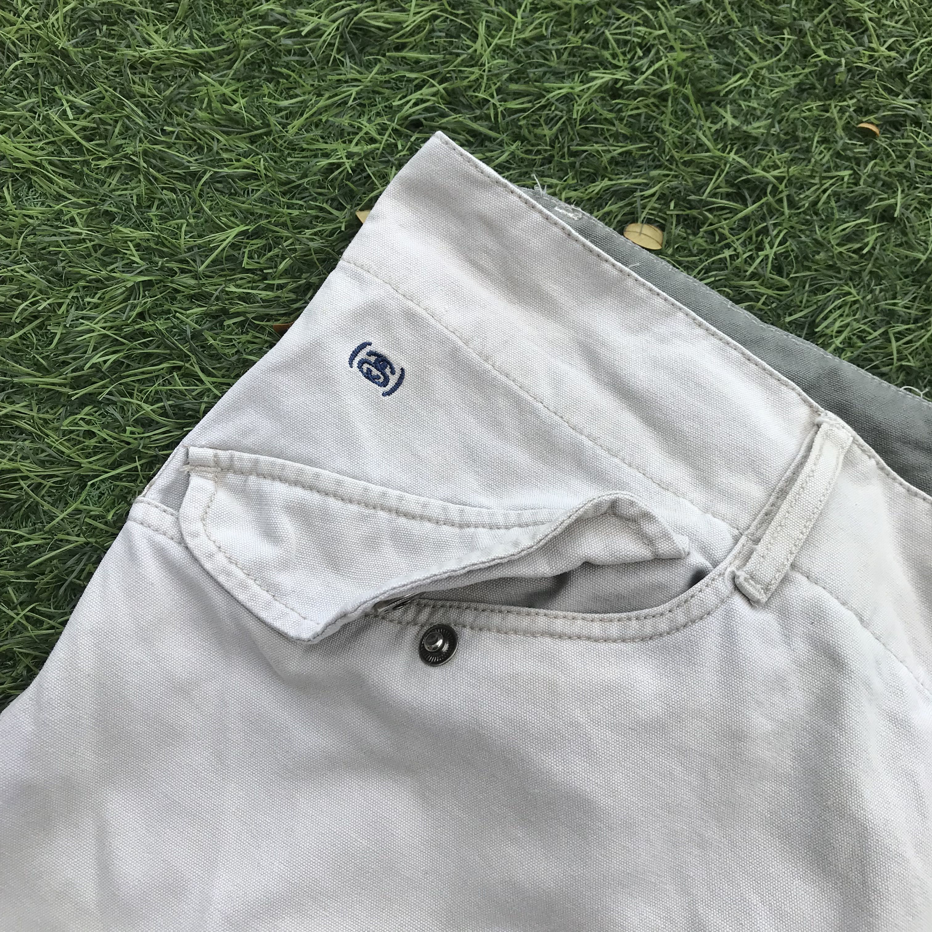 Stussy Vintage 90s Stussy ankle Short Pants in khakis beige brown Size US 34 / EU 50 - 8 Thumbnail