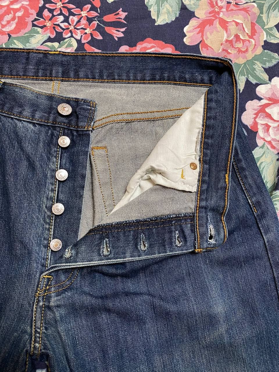 Levi's Levi's 501 Denim Jeans Size 36" / US 14 / IT 50 - 6 Thumbnail