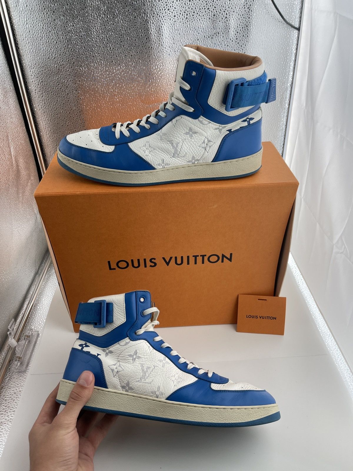 Louis Vuitton Louis Vuitton Monogram High Tops Size US 7.5 / EU 40-41 - 1 Thumbnail