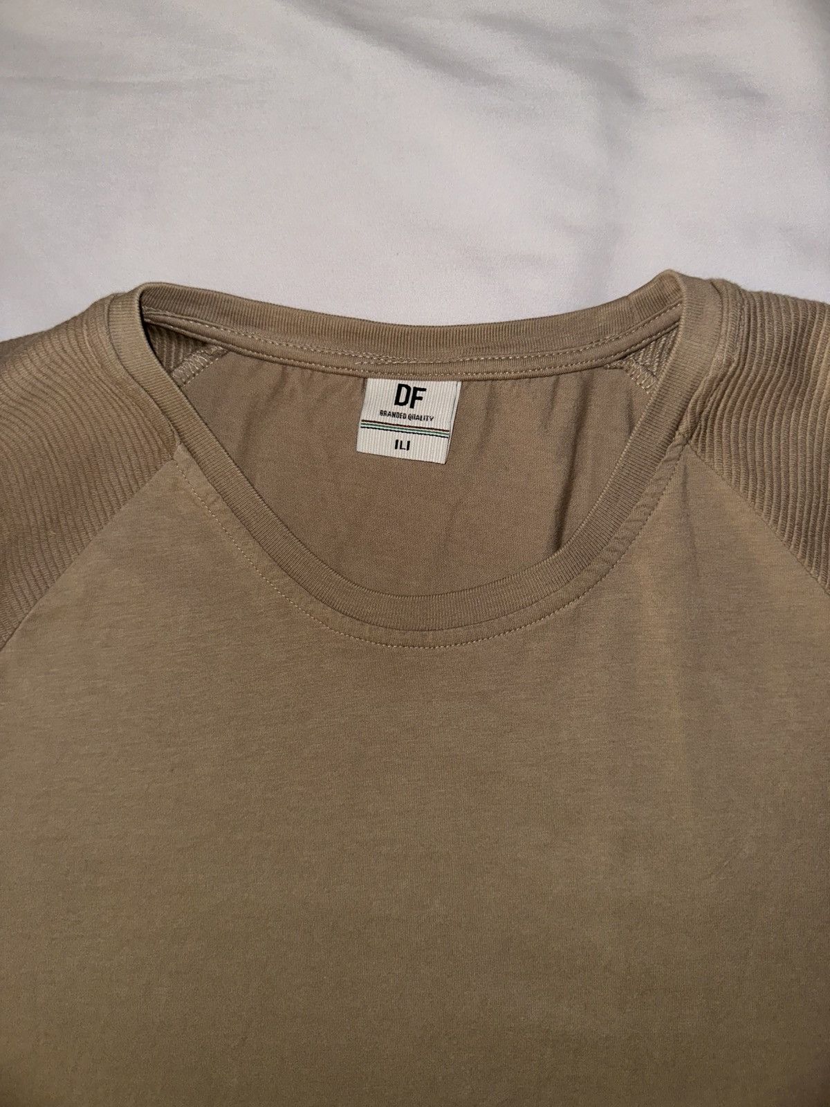 Other Basic Brown T-Shirt Ribbed Sleeves Size US L / EU 52-54 / 3 - 2 Thumbnail