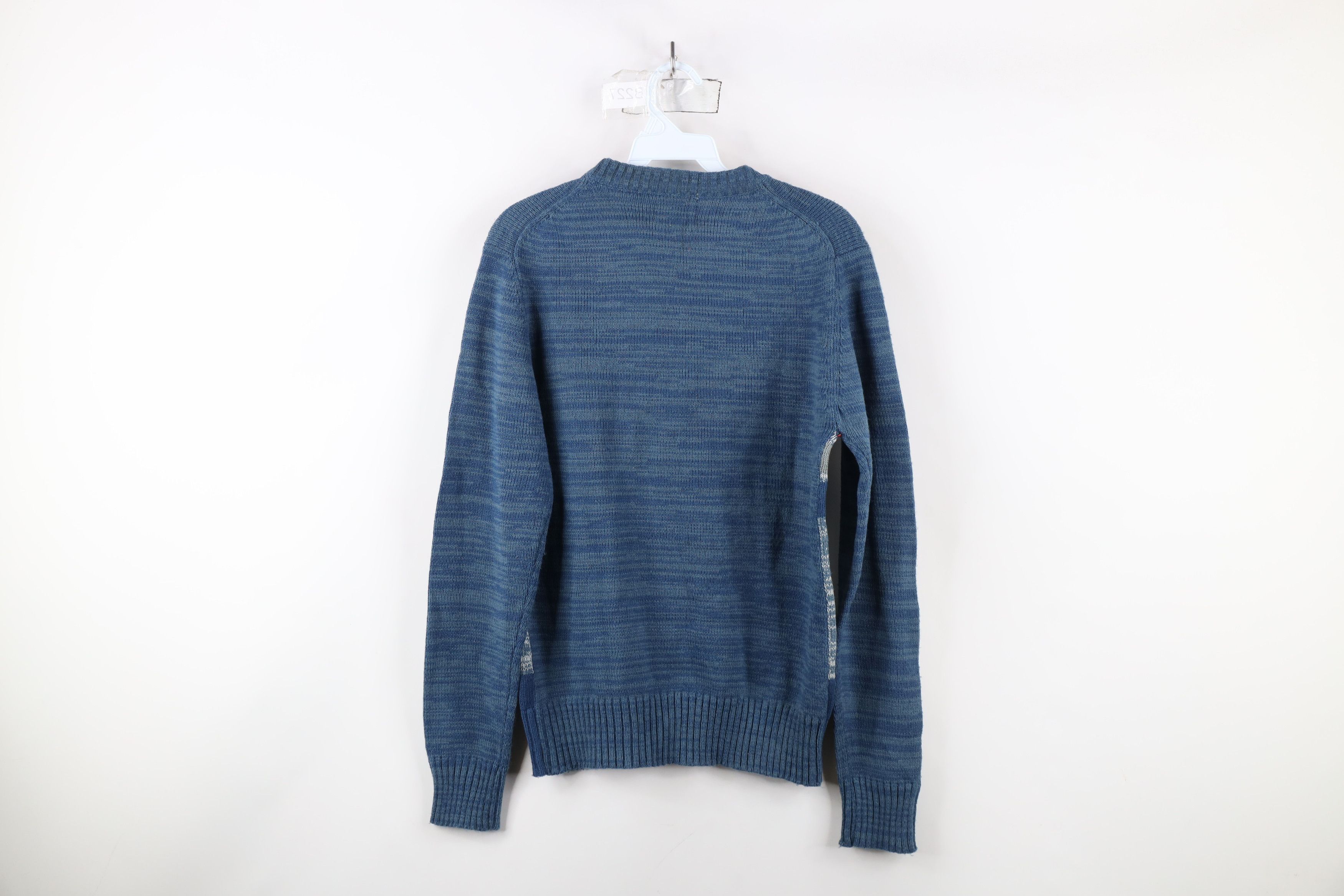 Vintage Vintage 70s Streetwear Abstract Moose Sunset Knit Sweater Size L / US 10 / IT 46 - 10 Thumbnail