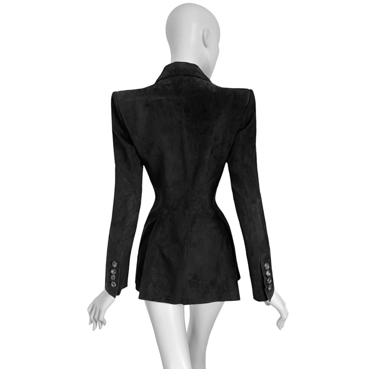 Gucci Runway Gucci by Tom Ford AW1997 suede leather jacket Size M / US 6-8 / IT 42-44 - 3 Thumbnail