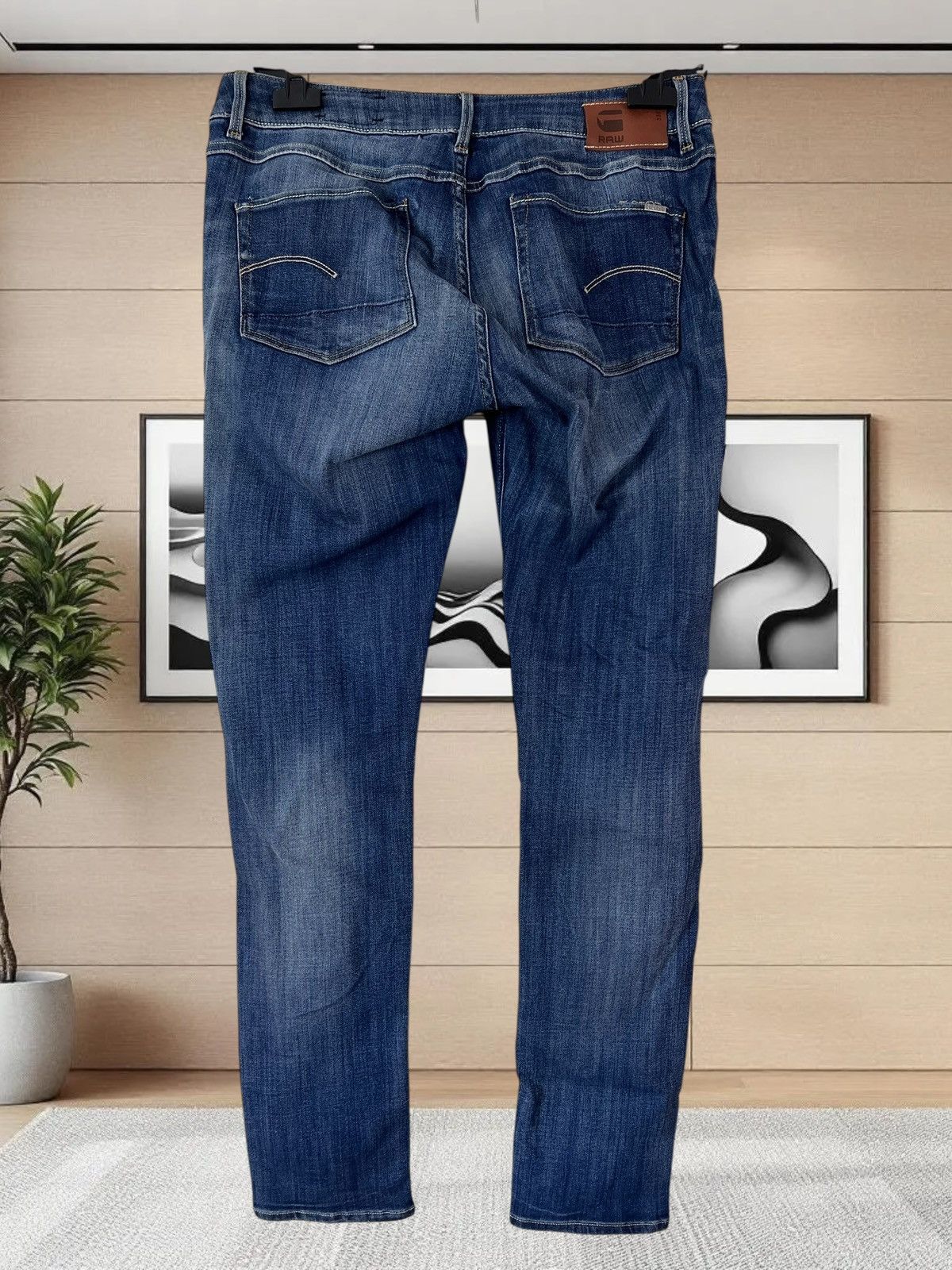 G-Star G-Star Raw 3301 slim fit jeans size W32 L30 Size US 32 / EU 48 - 3 Thumbnail