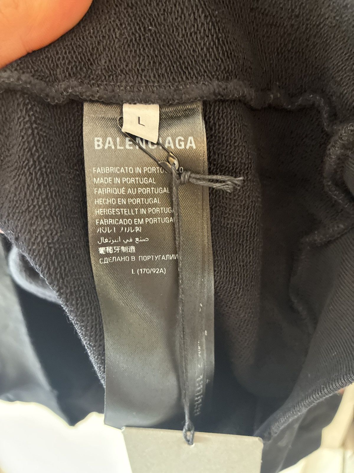 Balenciaga BALENCIAGA Crypto Hoodie Size US L / EU 52-54 / 3 - 7 Thumbnail