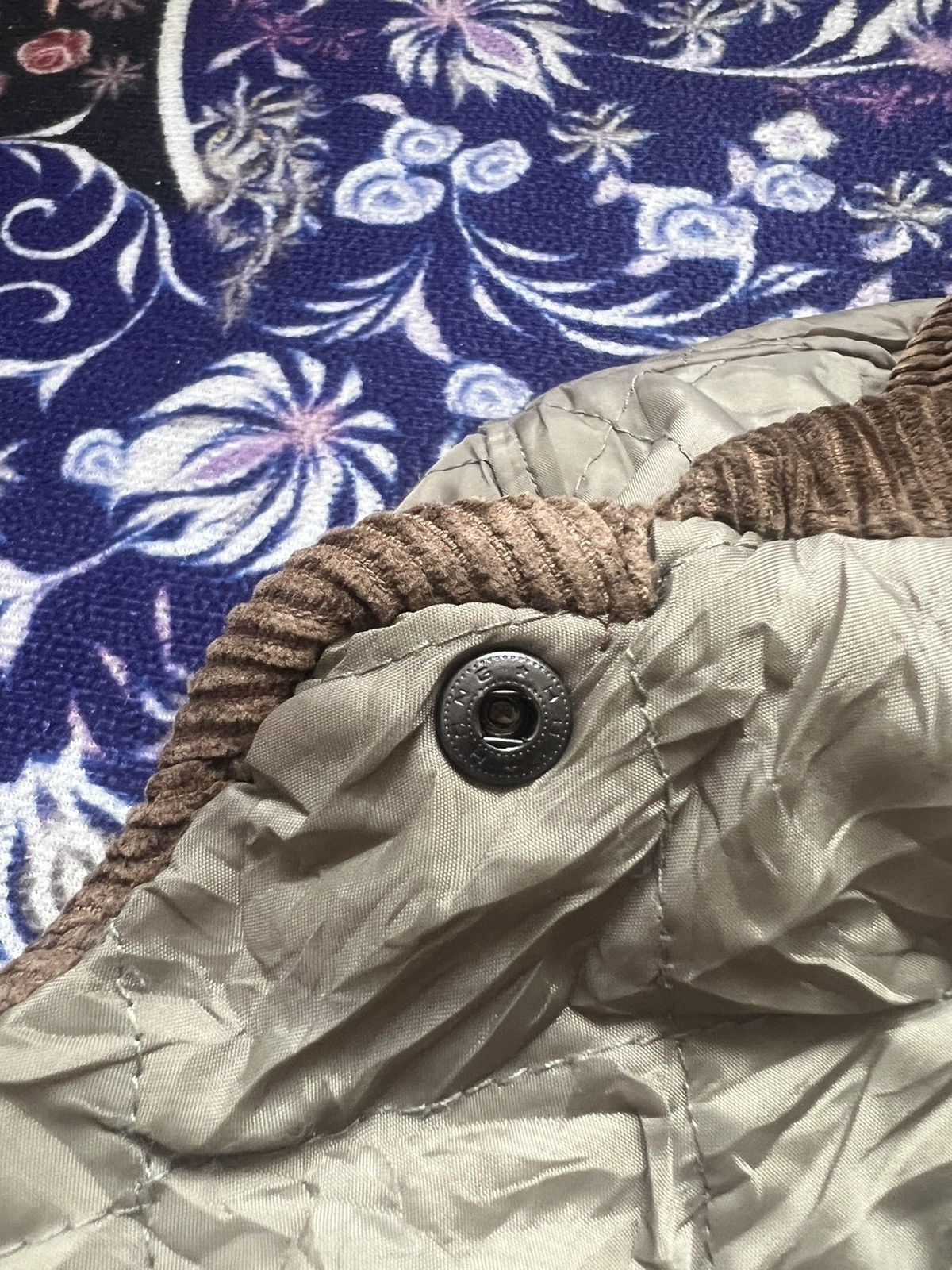 Japanese Brand Sweet Pannpukinn Corduroy Quilted Jacket Designer Japanese Size US M / EU 48-50 / 2 - 8 Thumbnail