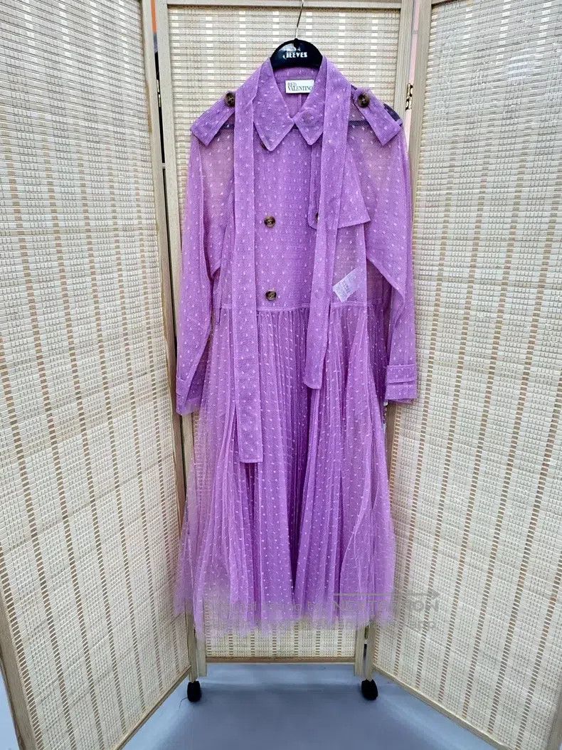 Valentino Valentino Dress polka dot mesh Size S / US 4 / IT 40 - 1 Thumbnail