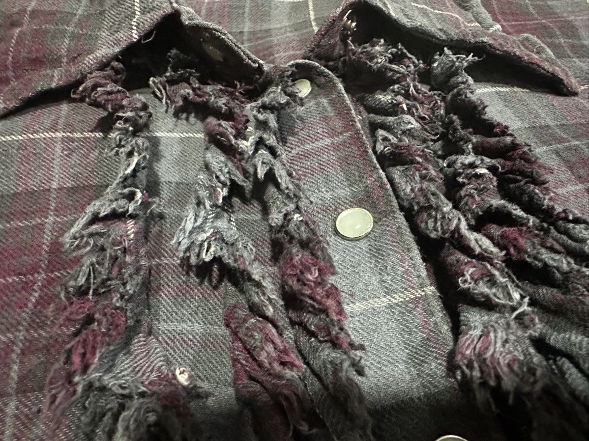 Designer × Hiroko Koshino Homme × Japanese Brand 🔥Vintage Hiroko Bis Wrinkled Rayon Shirt Size US M / EU 48-50 / 2 - 4 Thumbnail