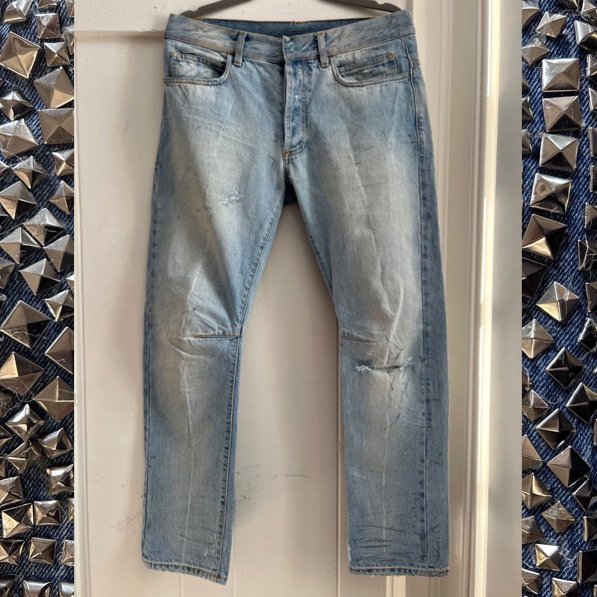 Balmain BALMAIN SS11 PINCH JEANS Size US 30 / EU 46 - 2 Thumbnail