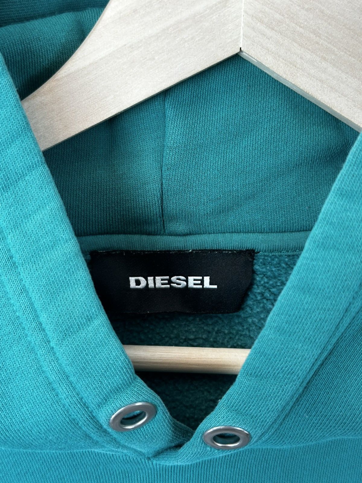 Diesel Diesel Aesthetic Para + Normal Mint Hoodie Y2K Size US M / EU 48-50 / 2 - 7 Thumbnail